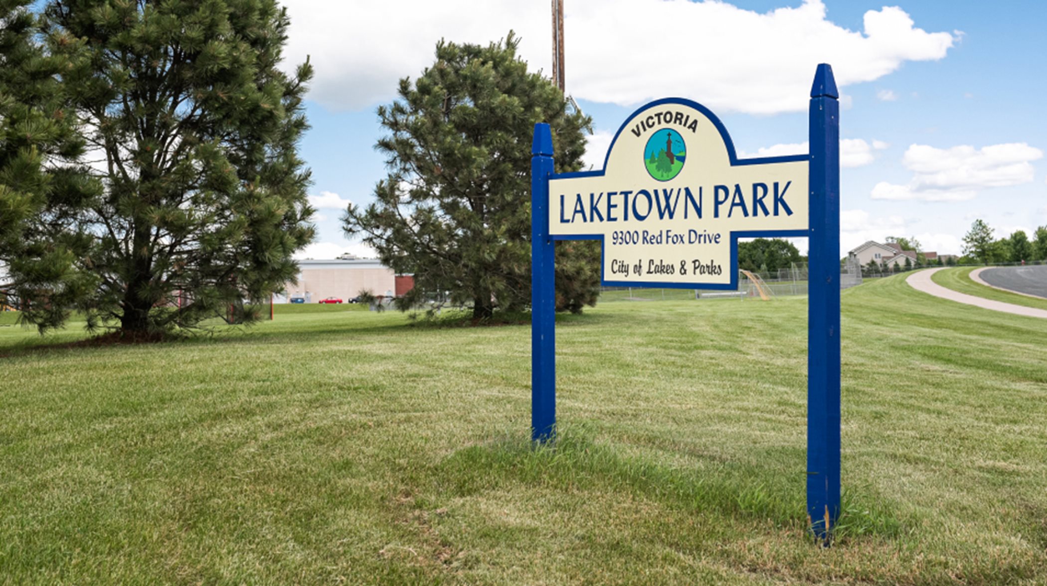 Laketown soccer field, basketball court, baseball