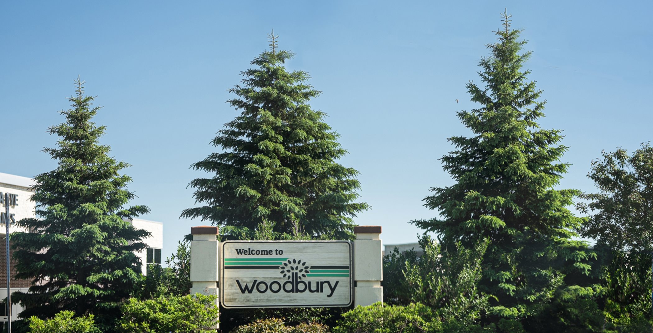 Woodbury city sign