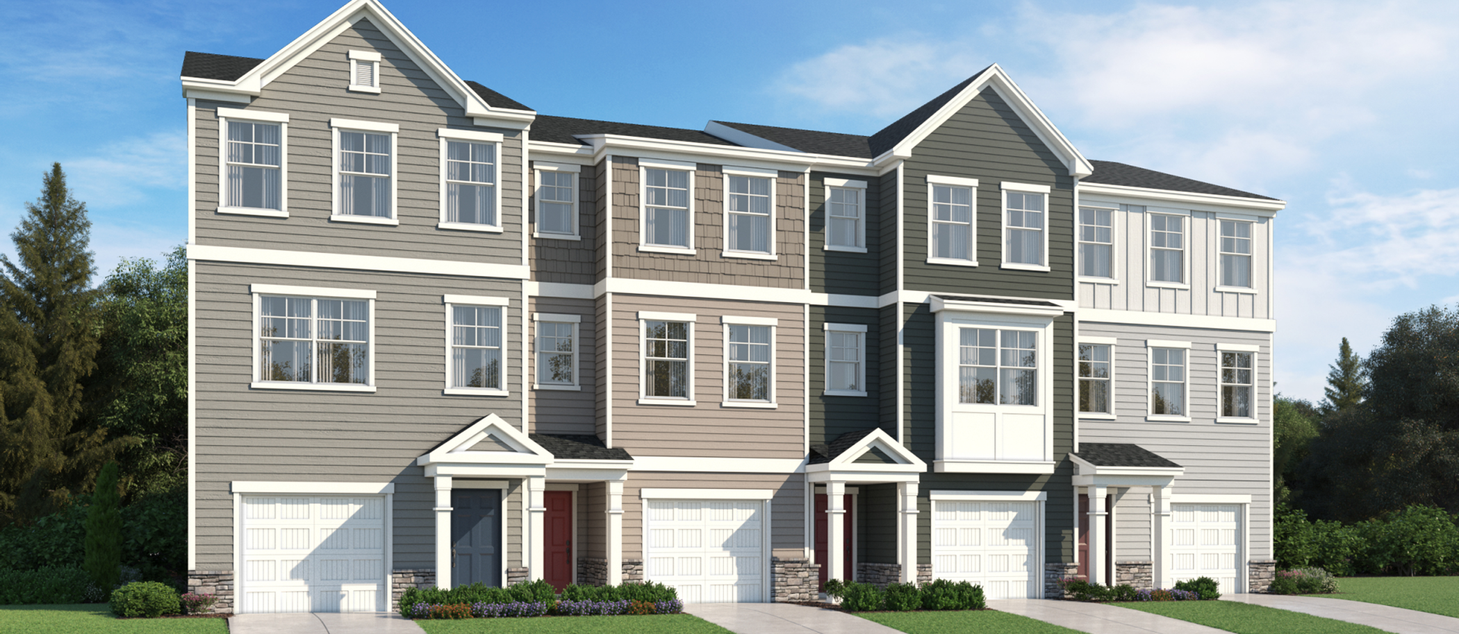 Trace at Olde Towne exterior rendering