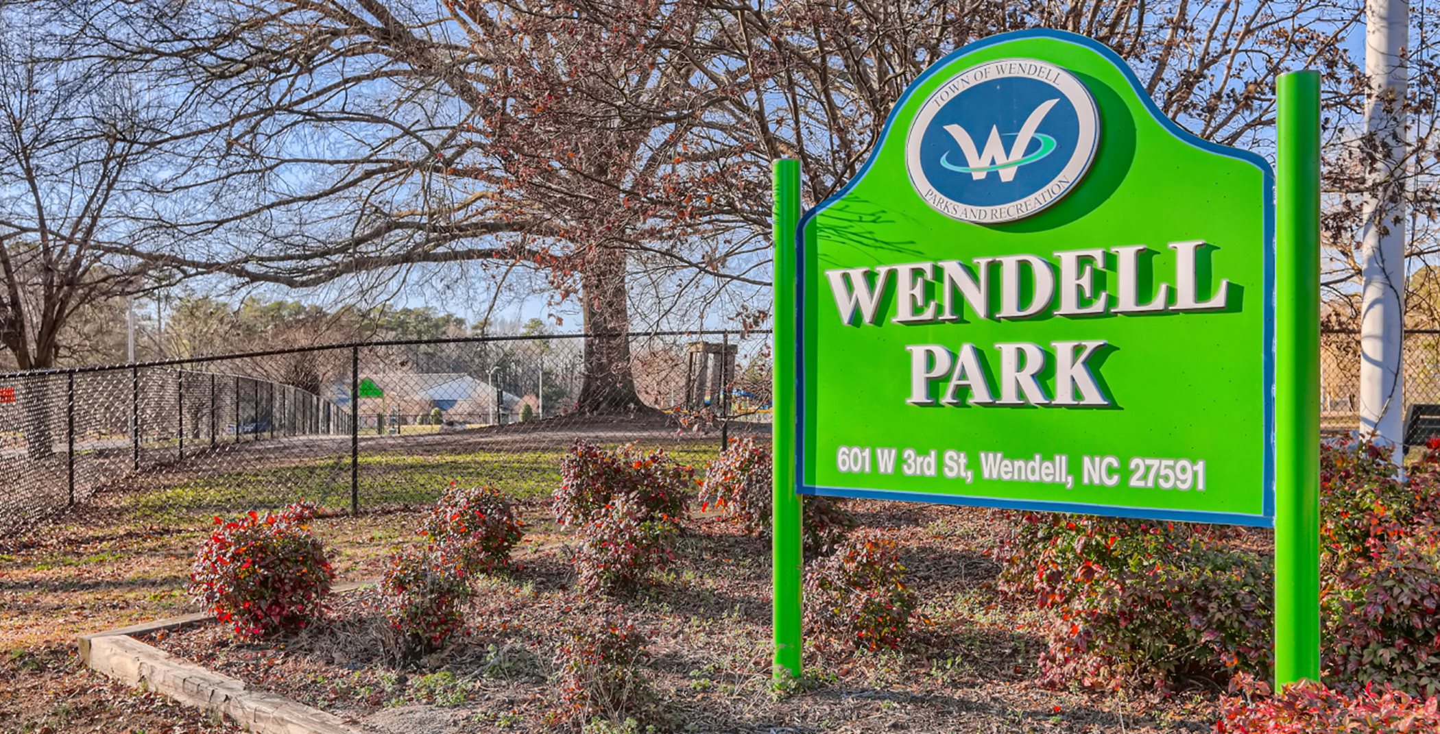 Two miles from Groves at Deerfield is Wendell Park