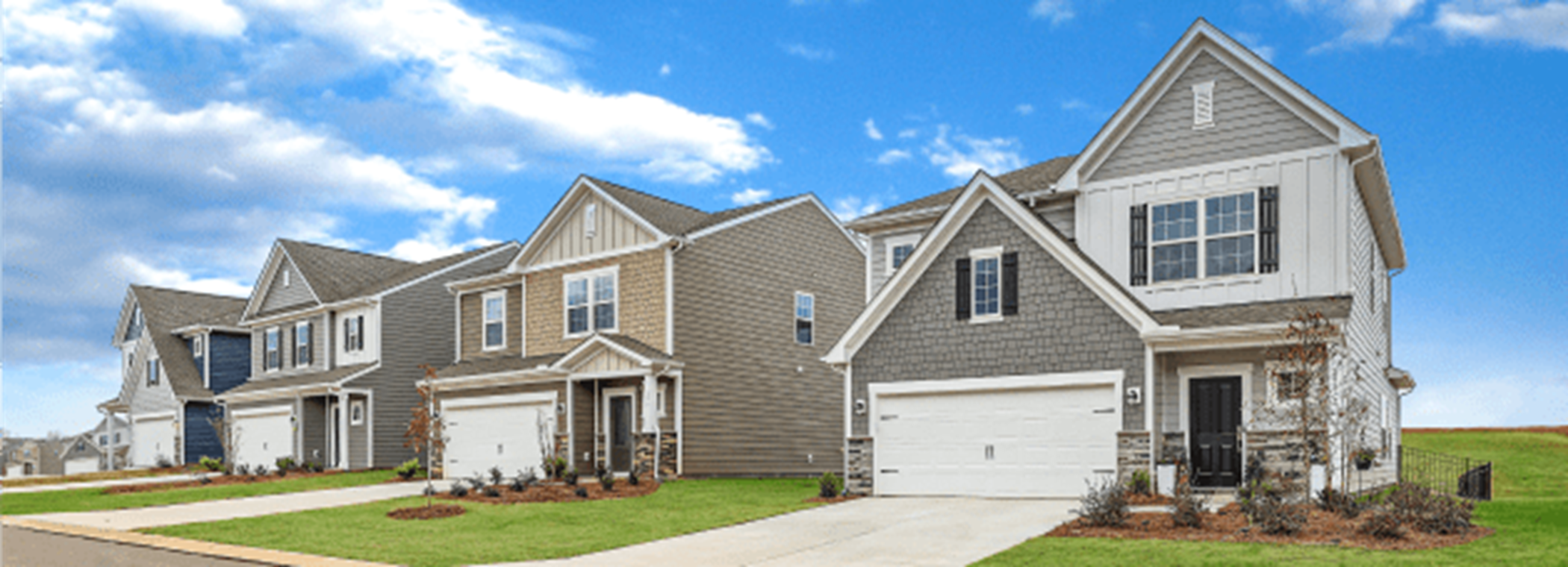 Exterior of Lennar single family home