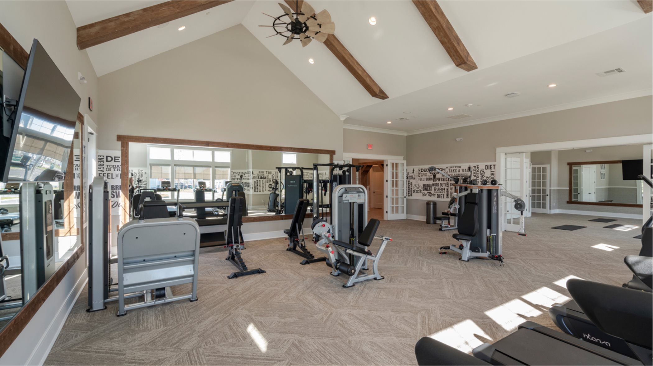 Clubhouse exercise room