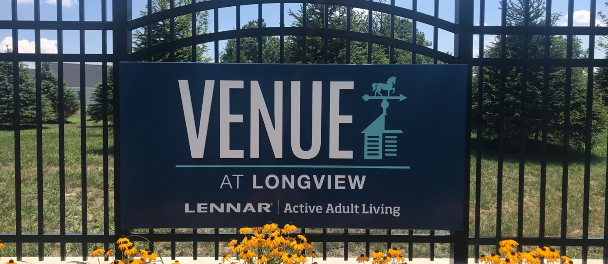 Longview Community Sign