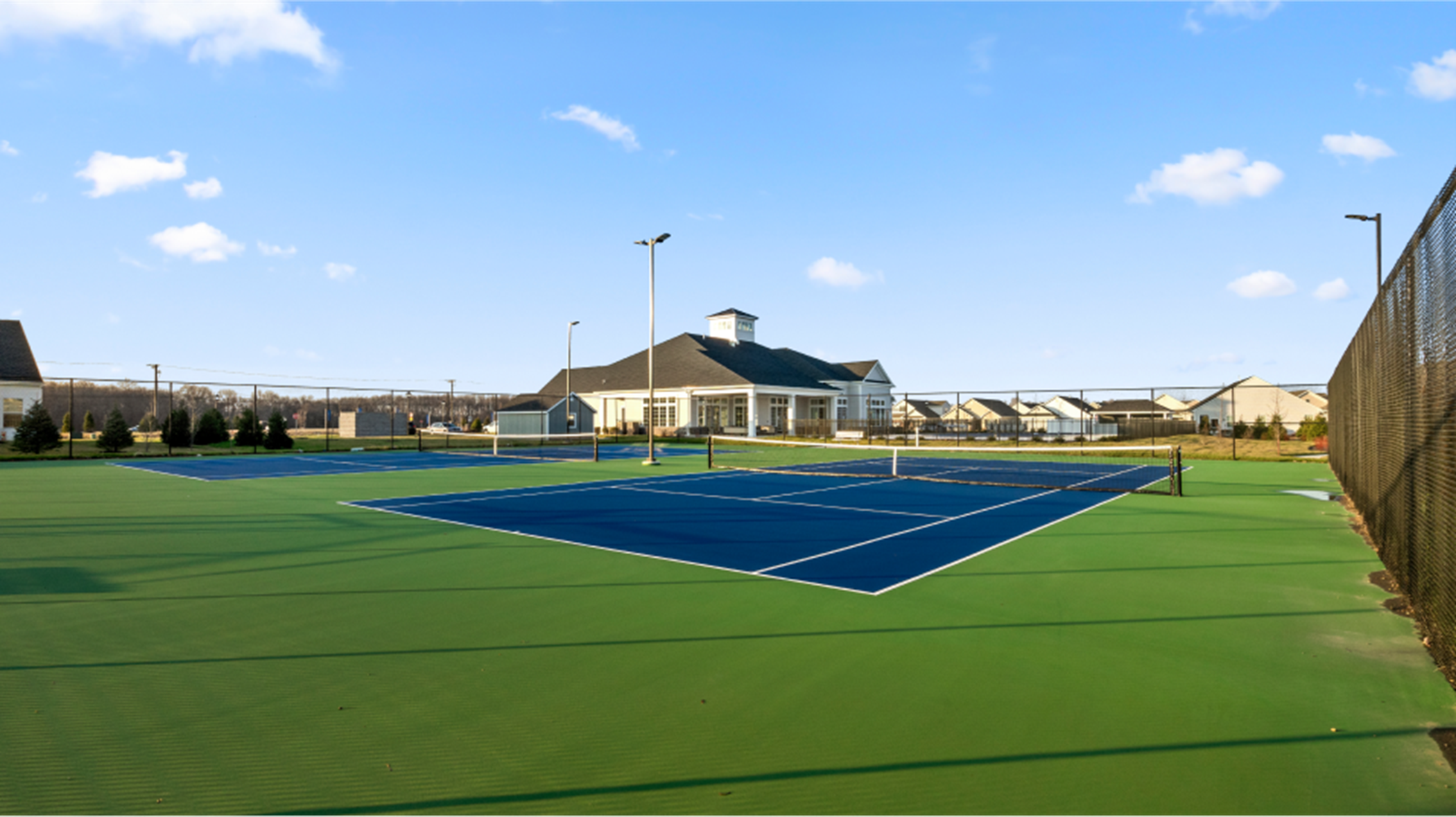 Venue at Smithville Greene Tennis Court