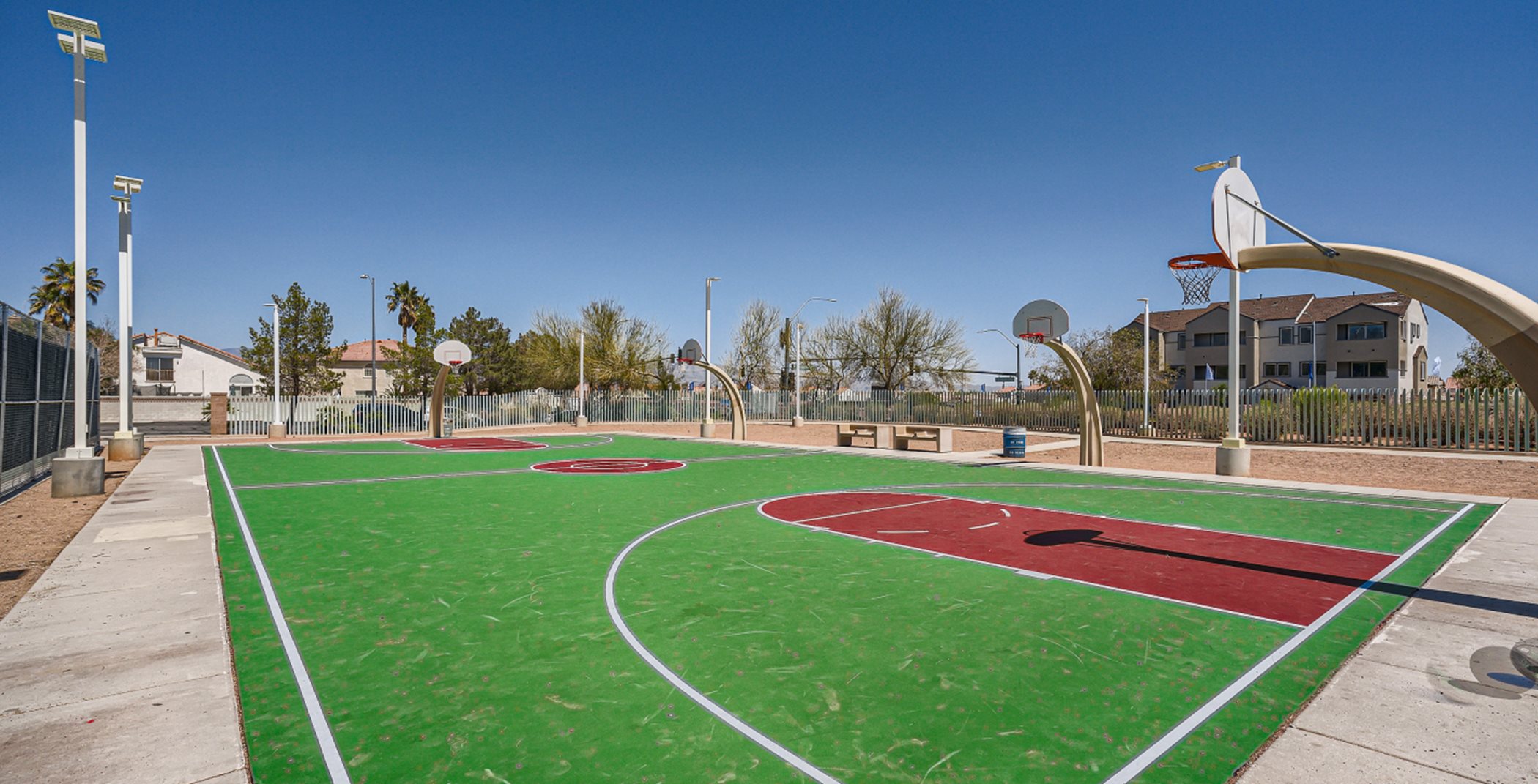 Durango Hills Park basketball court