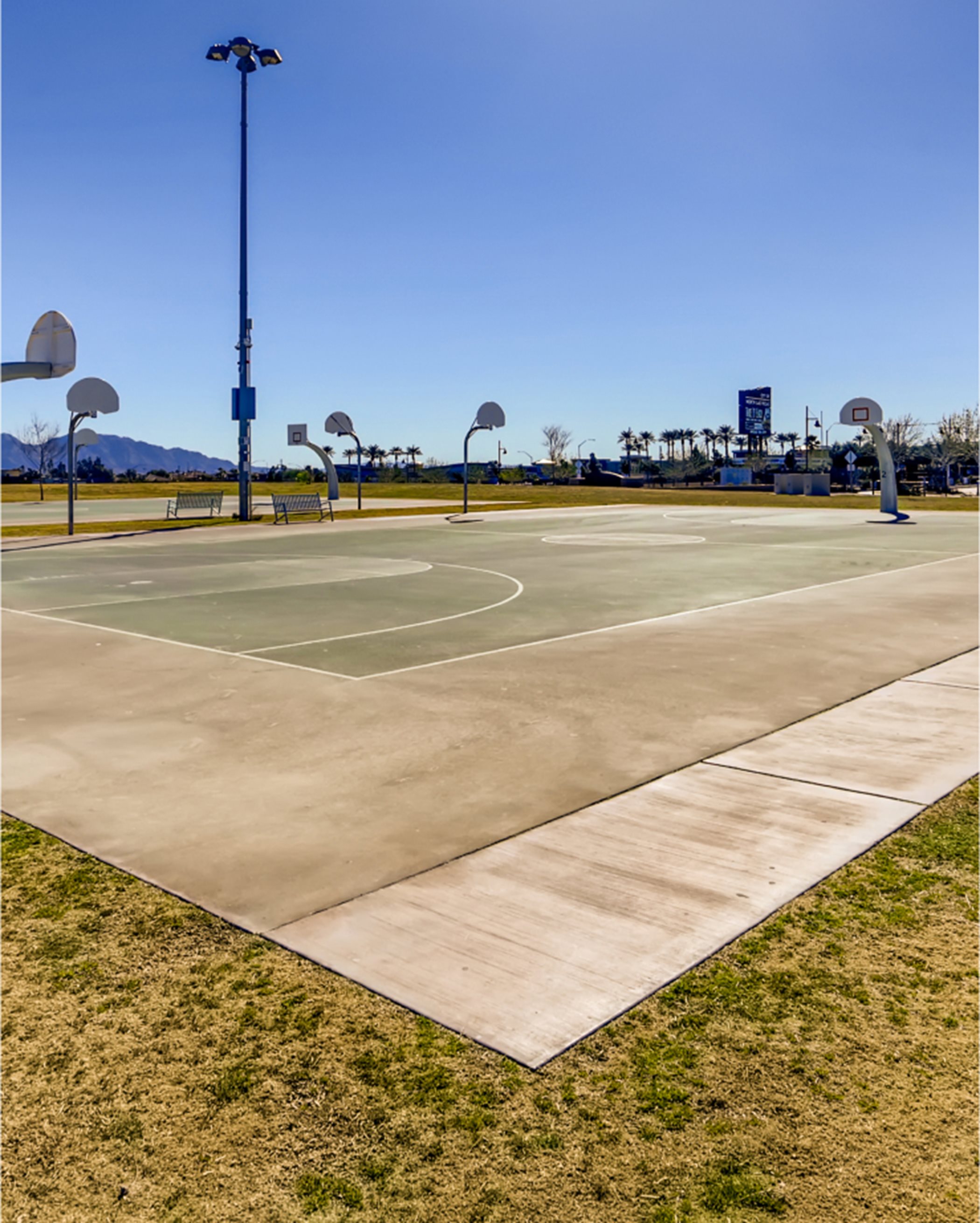 Valley Vista Craig Ranch Park features basketball courts