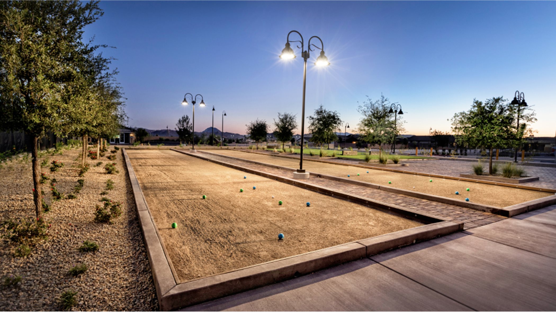 Heritage at Cadence Bocce Ball Court