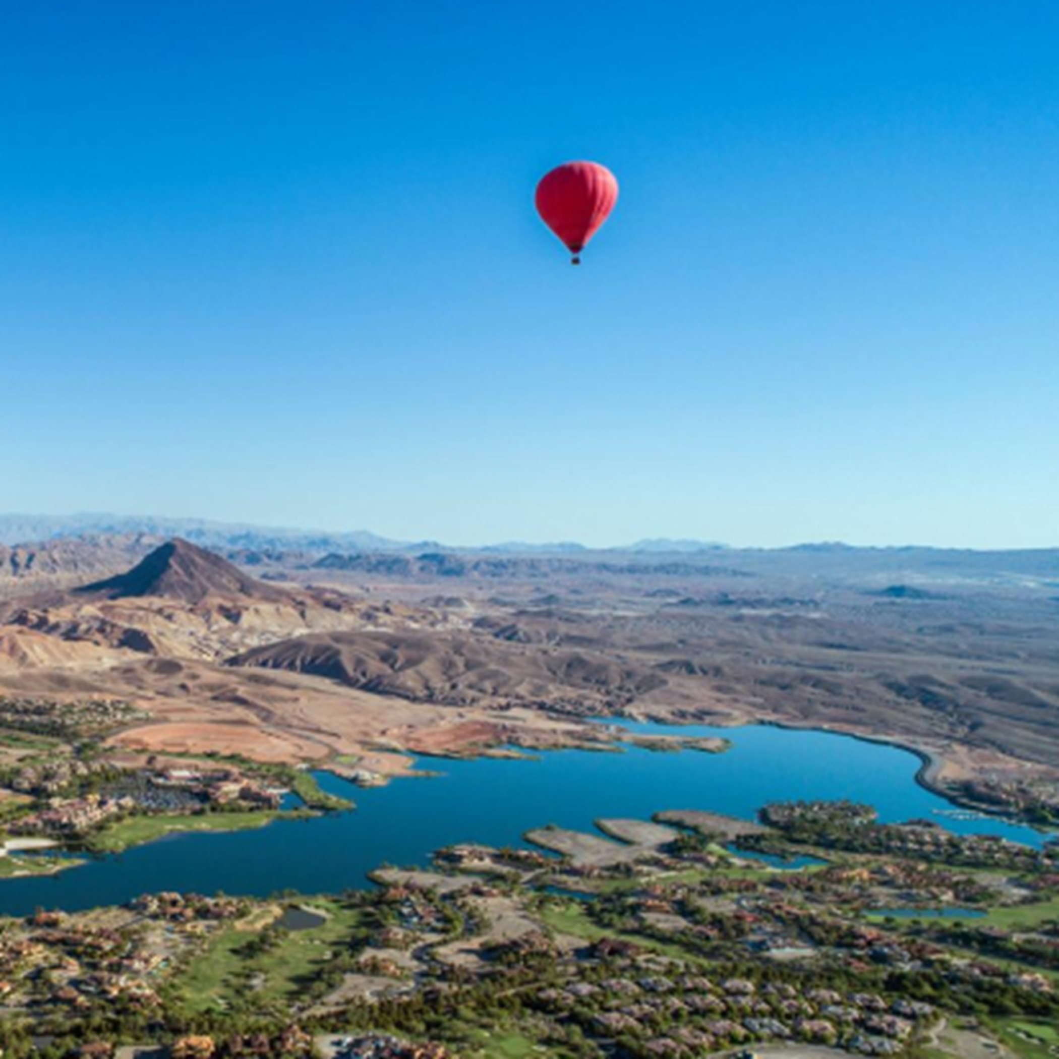 Lake Las Vegas Lake Las Vegas hot air balloon