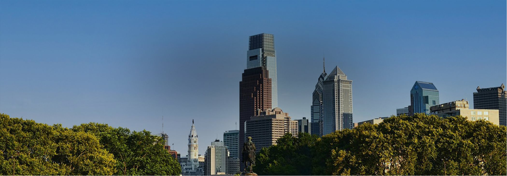 Philly skyline image