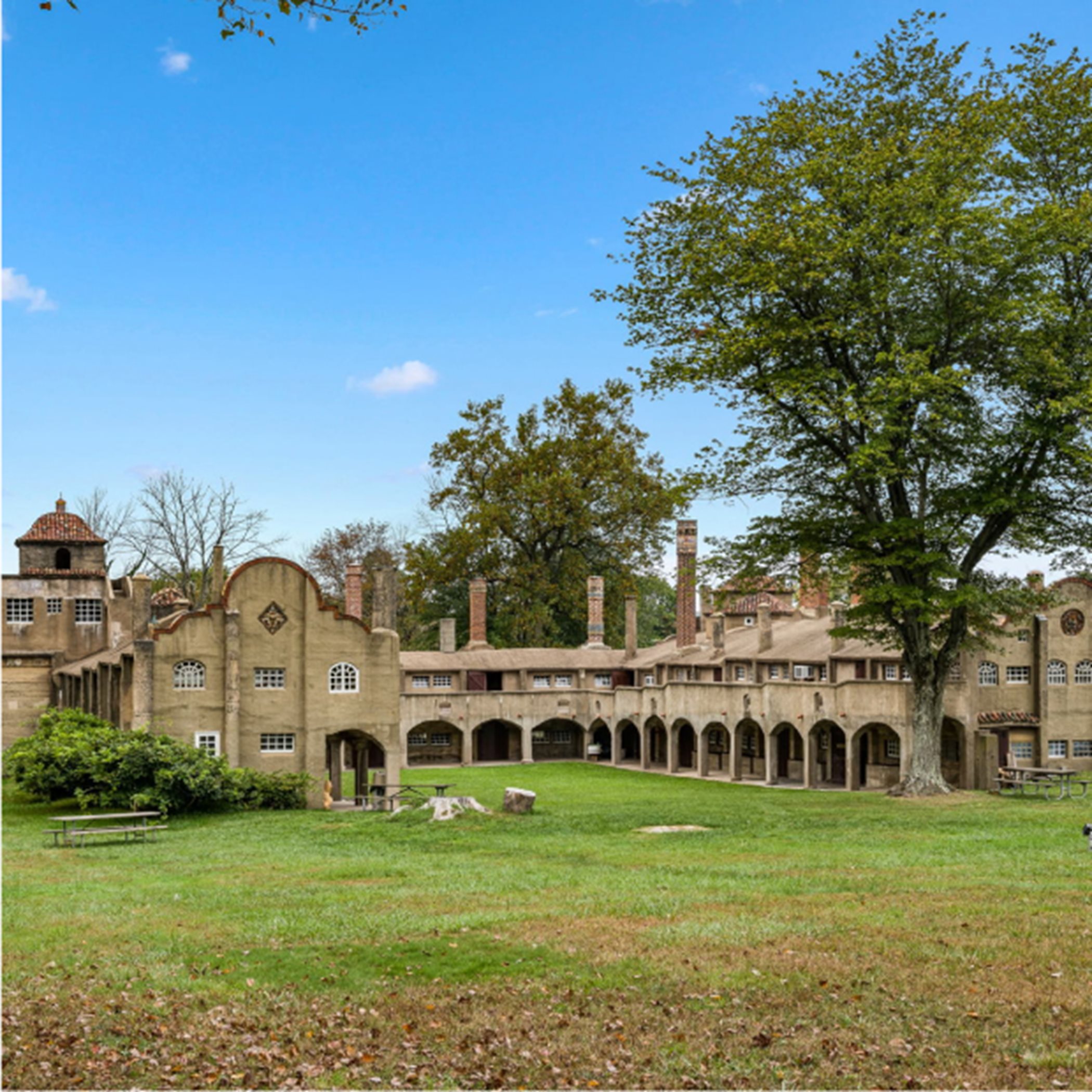 the historic Fonthill Castle