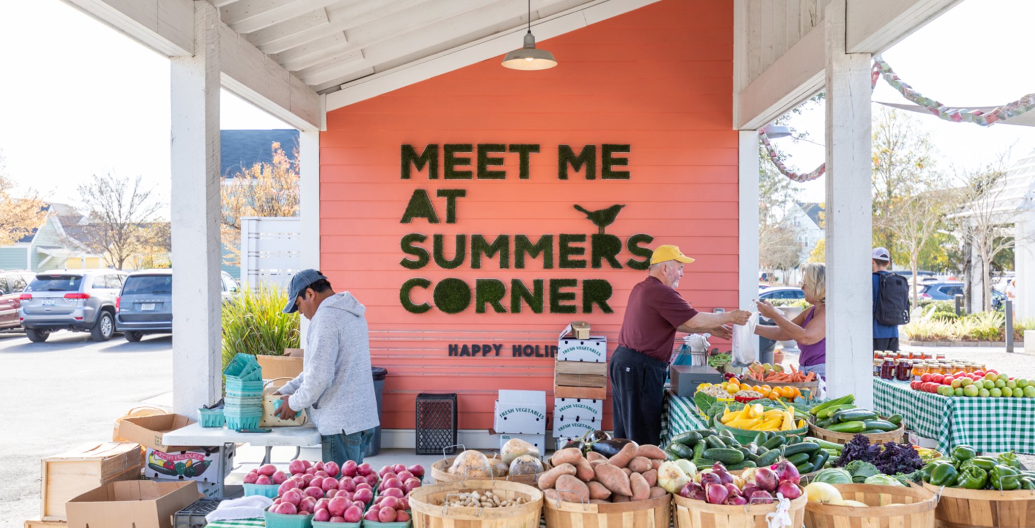Summers Corner farmer's market