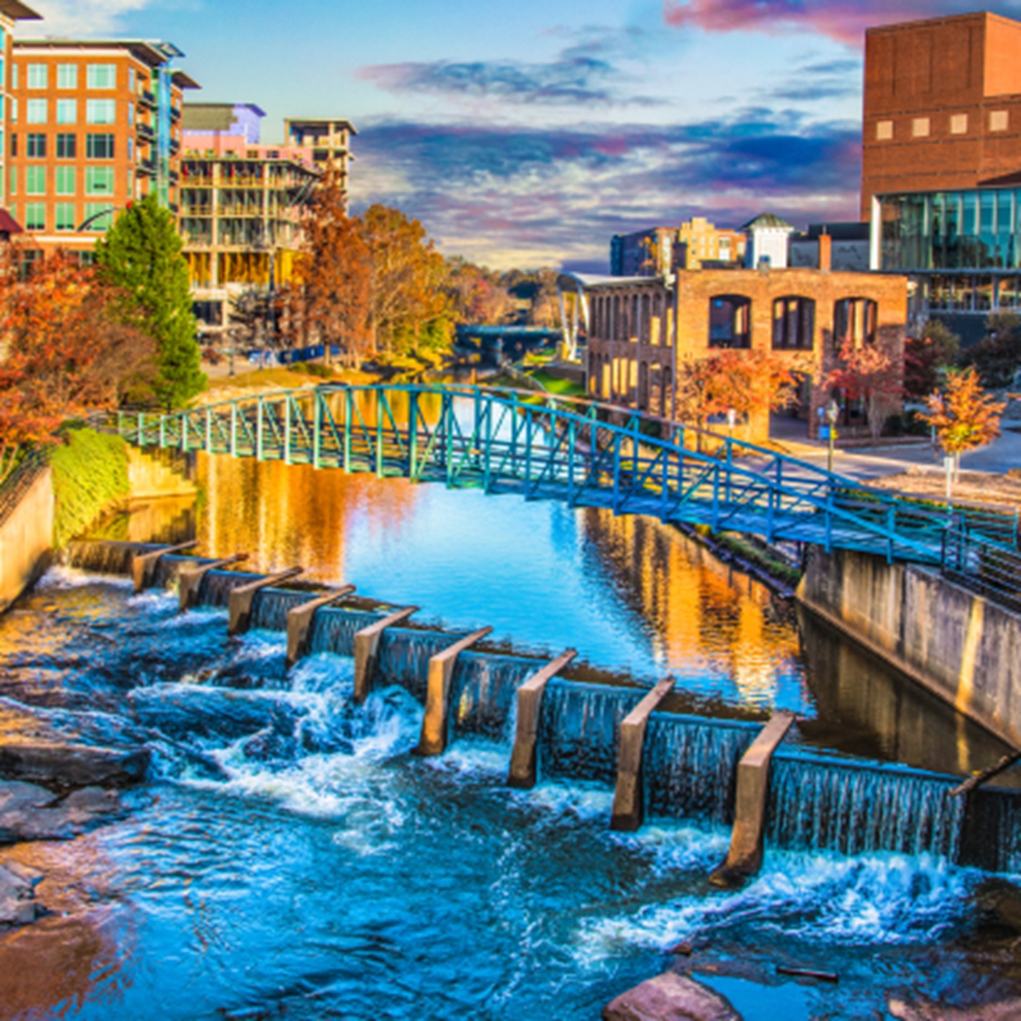 Greenville Downtown River