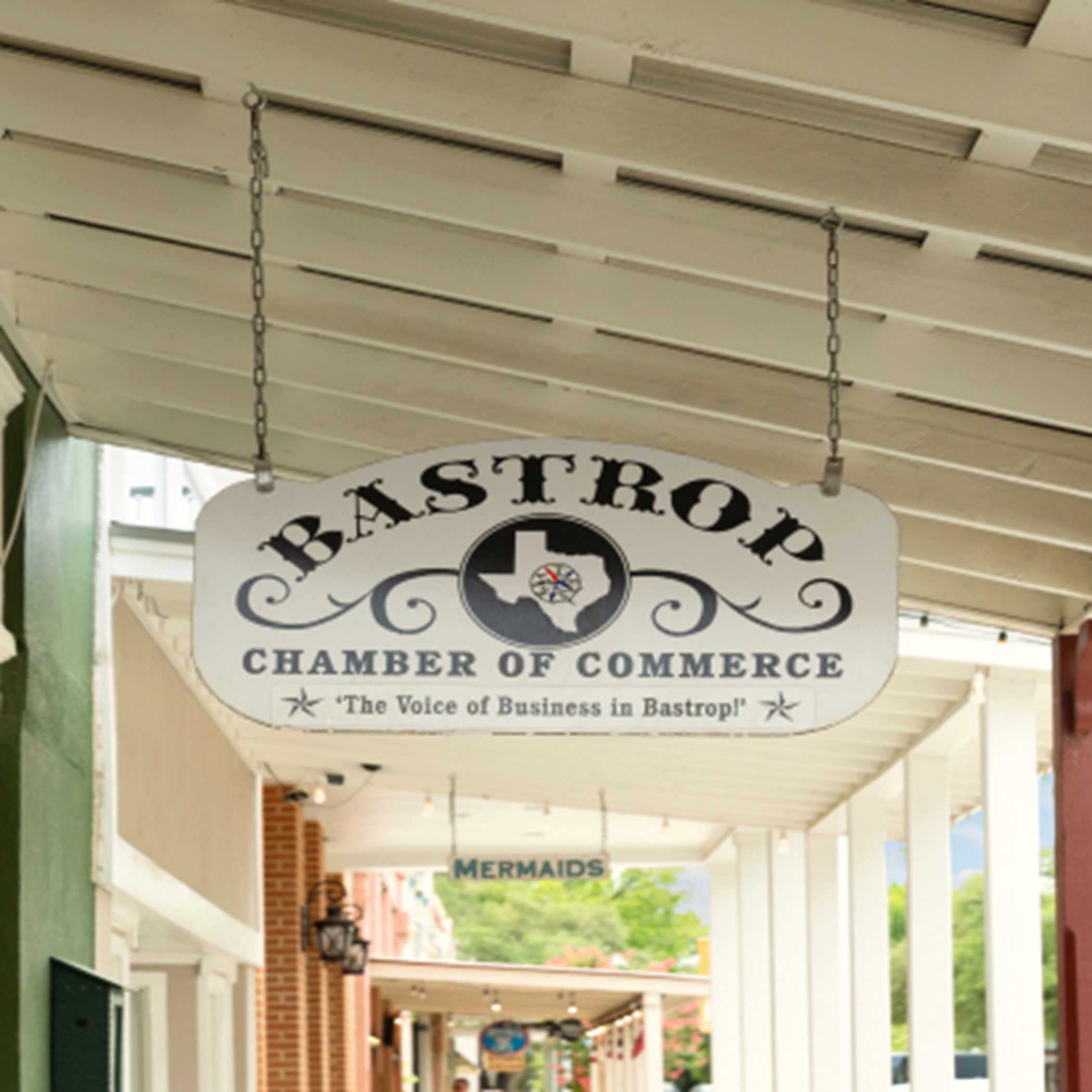 Downtown Bastrop Shop Sign