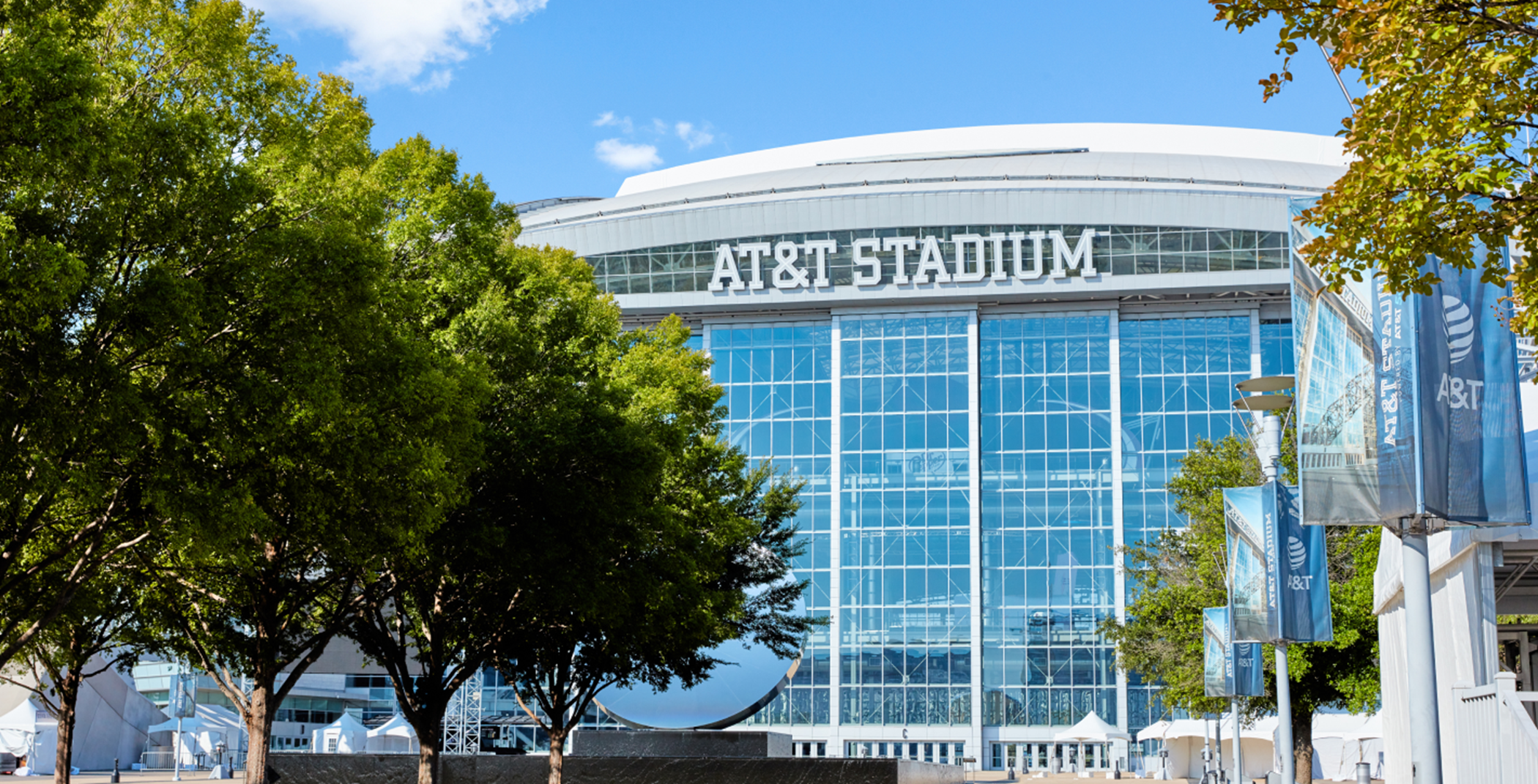 Dallas Cowboys AT&T Stadium located nearby