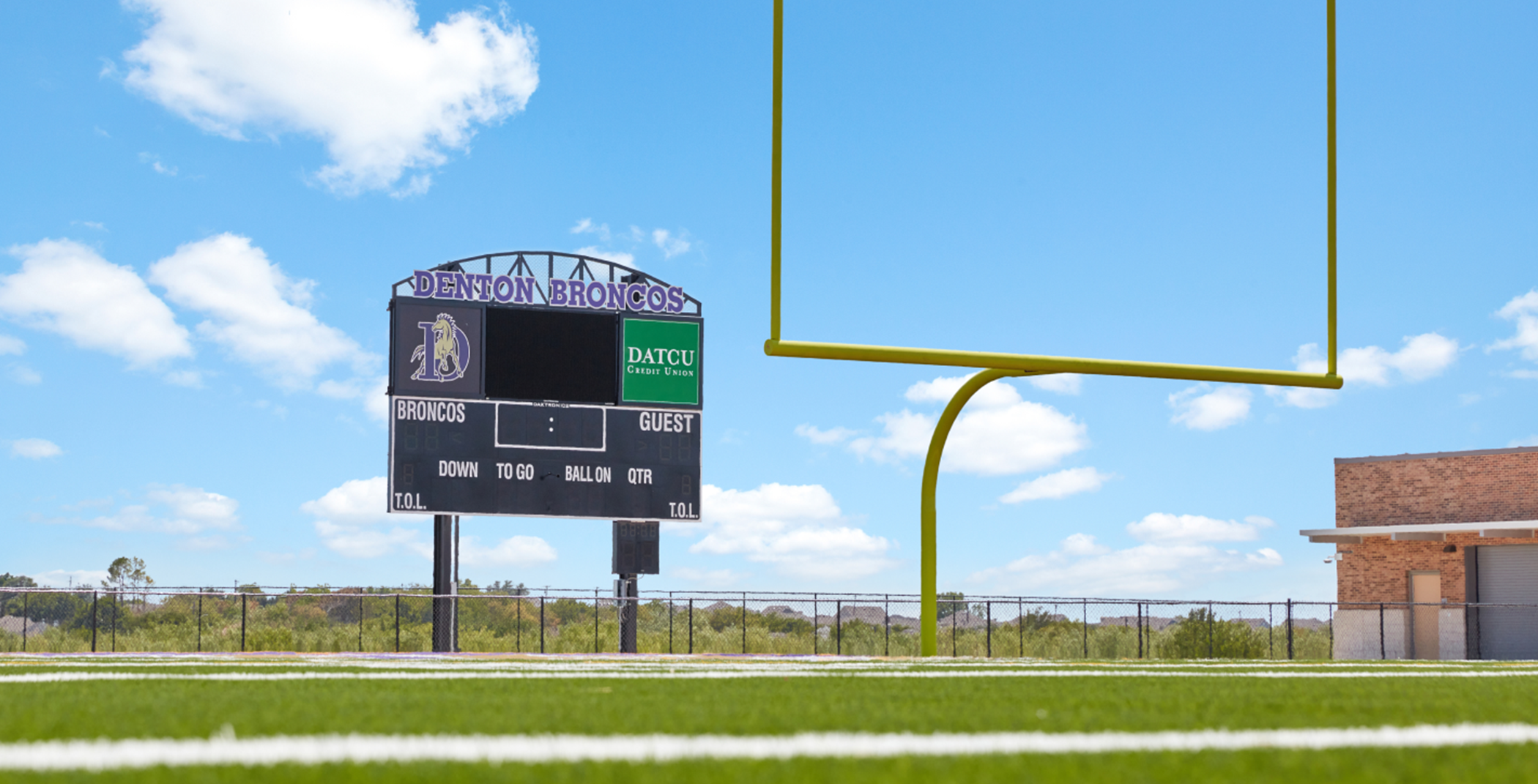 Denton High School football field in Denton, TX