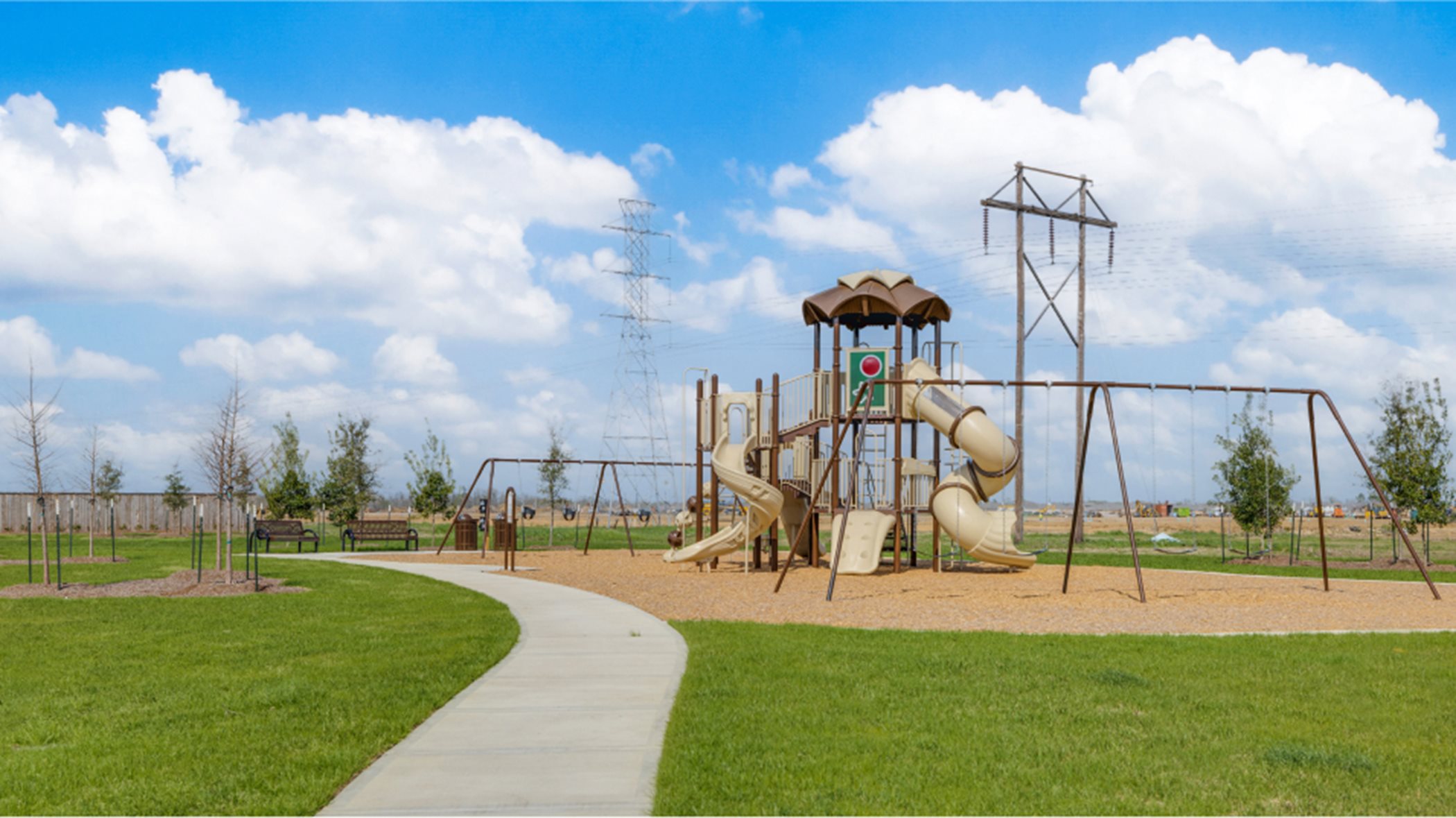 Burnet Fields Playground Amenity