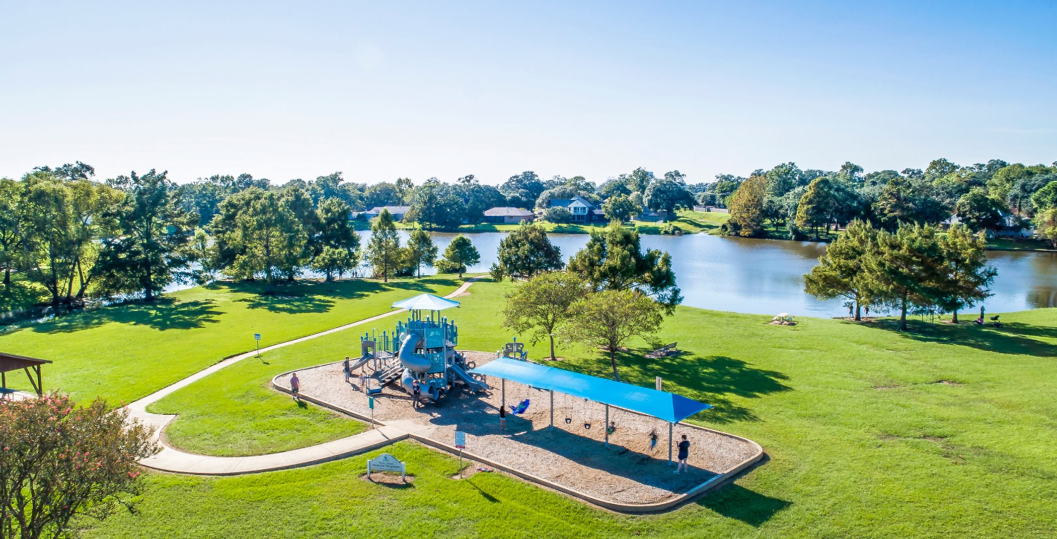 Morrison Park in nearby Lake Jackson