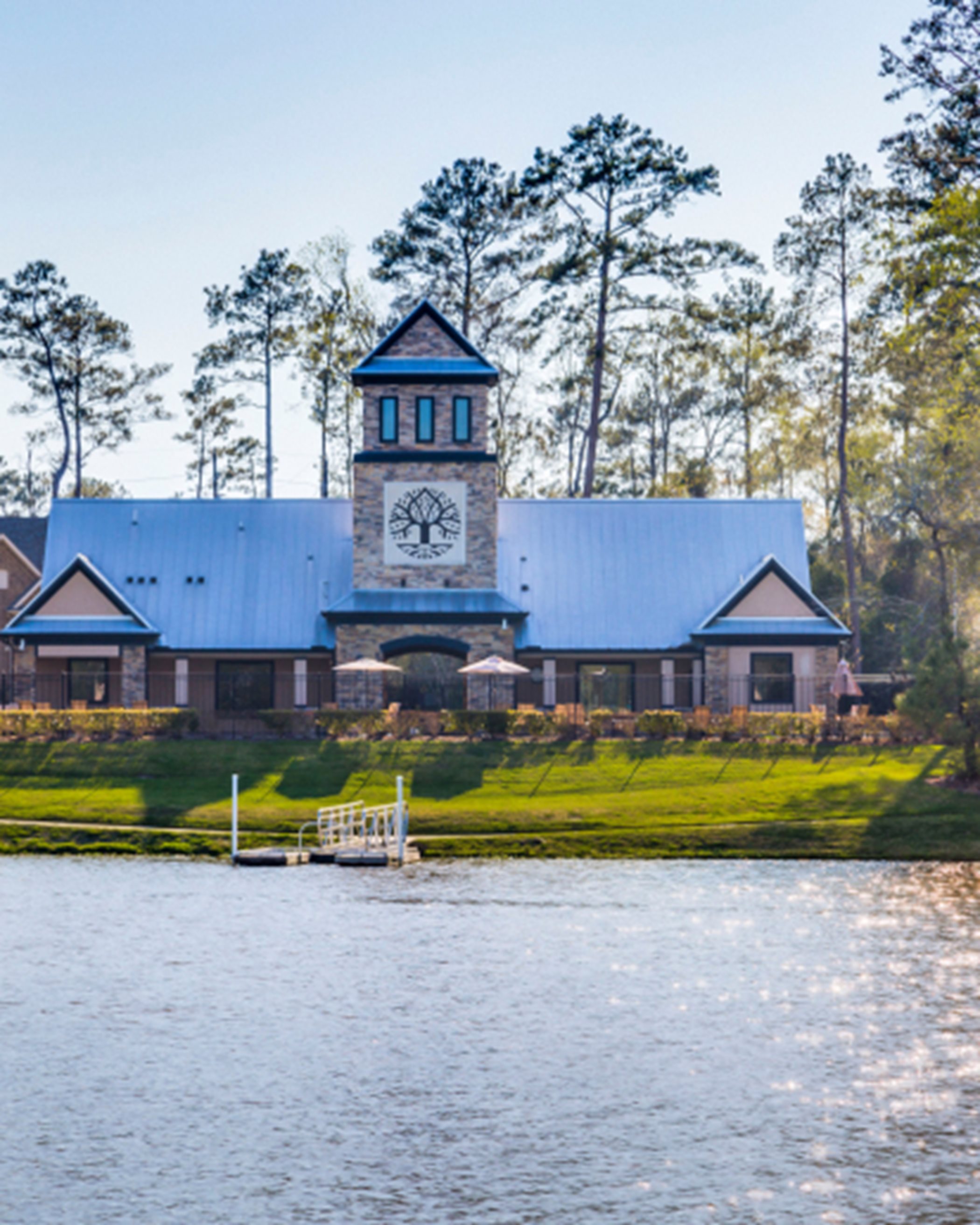 View of Lake Woodtrace and Woodtrace Clubhouse