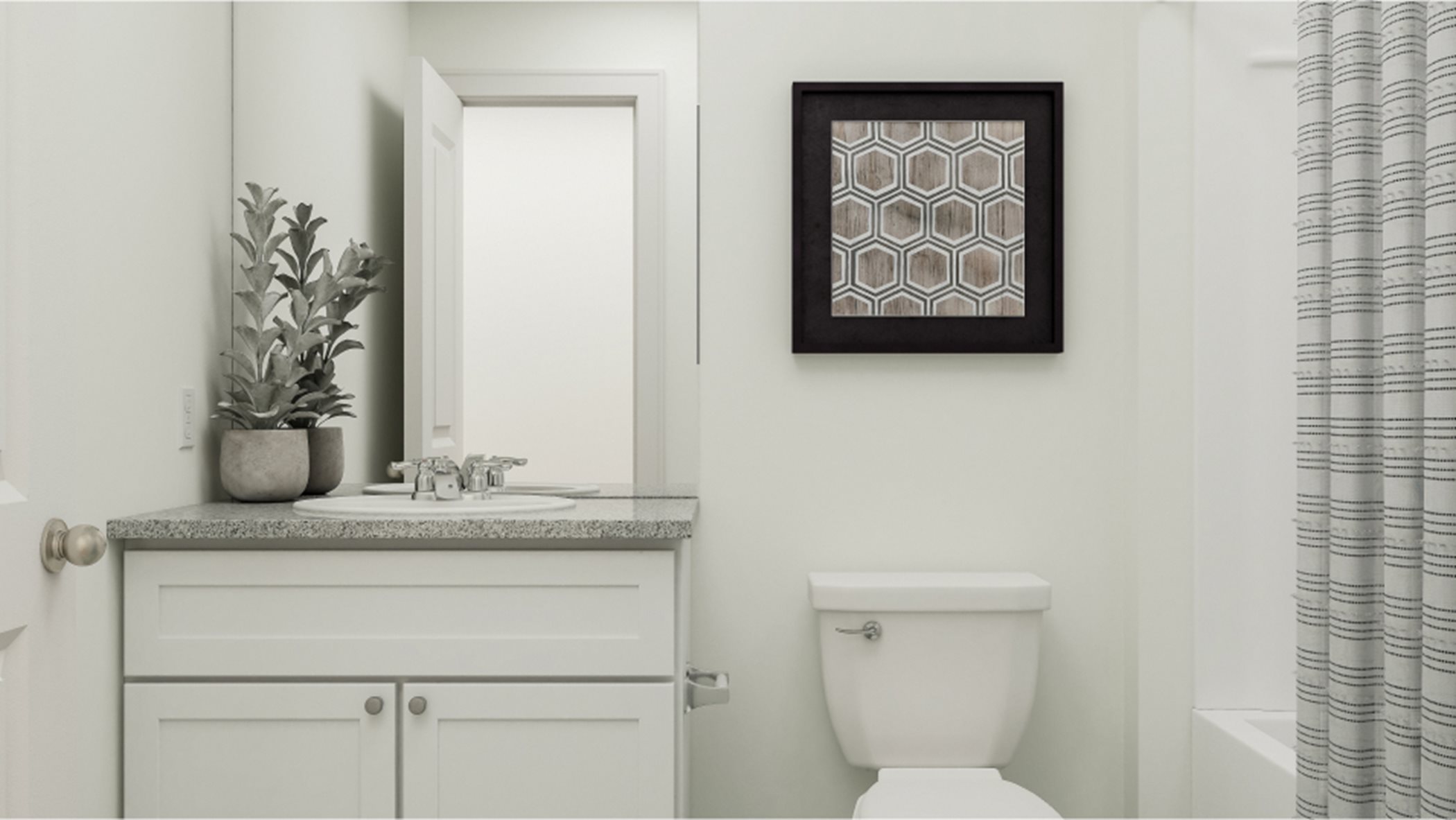 Northeast Crossing Cottage & Watermill Collections Harland Bathroom 2