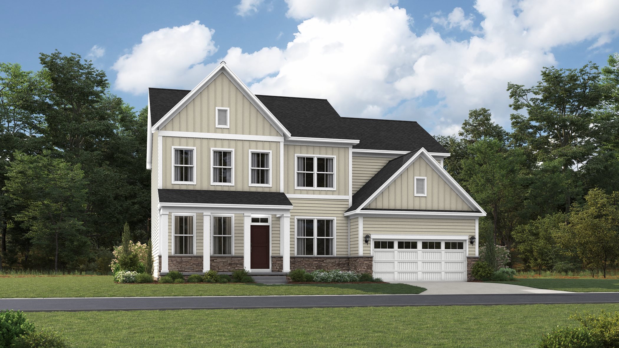 Harlow II Single Family Home at Harpers Mill