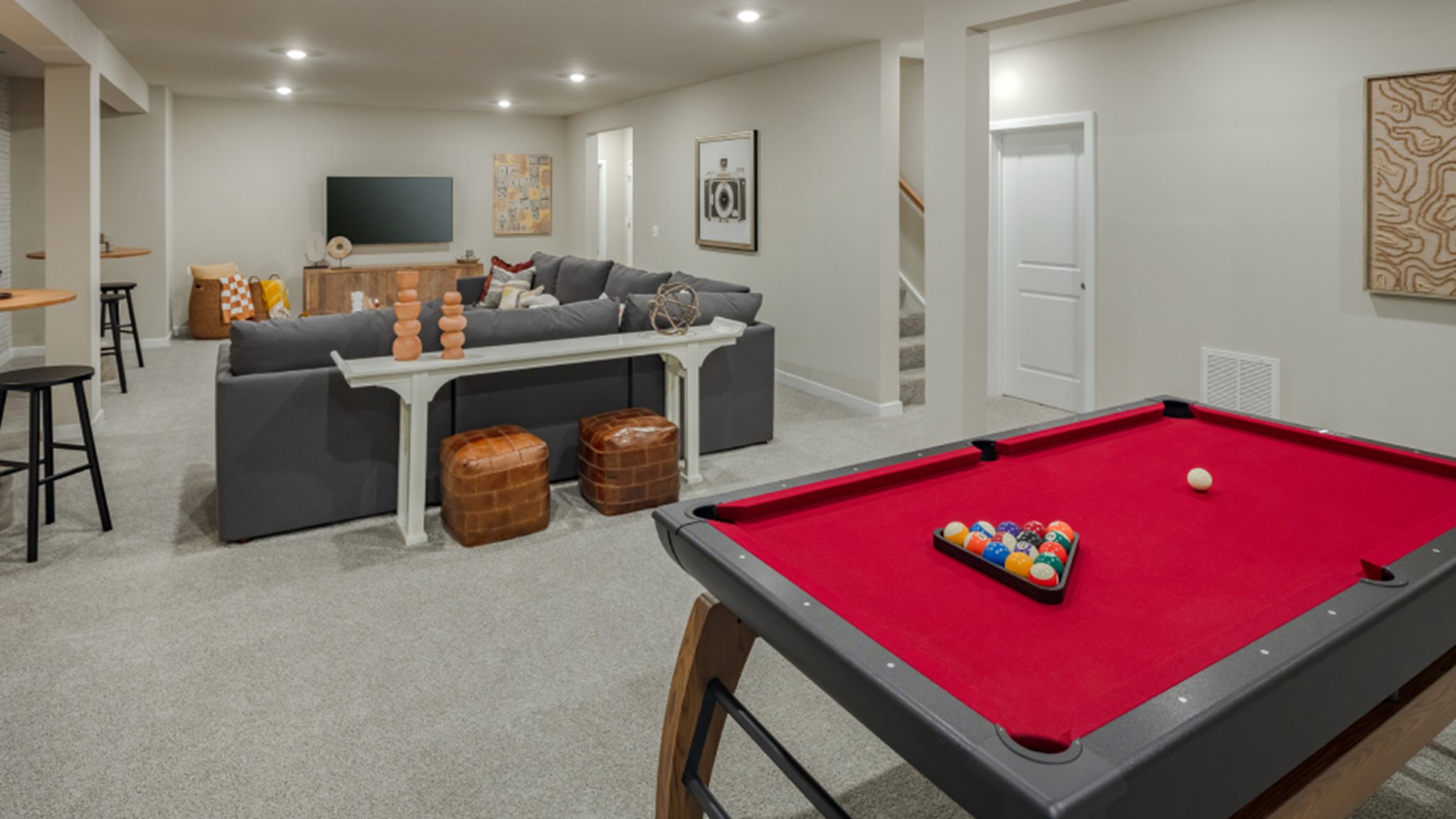 Concord Optional lower level recreation room