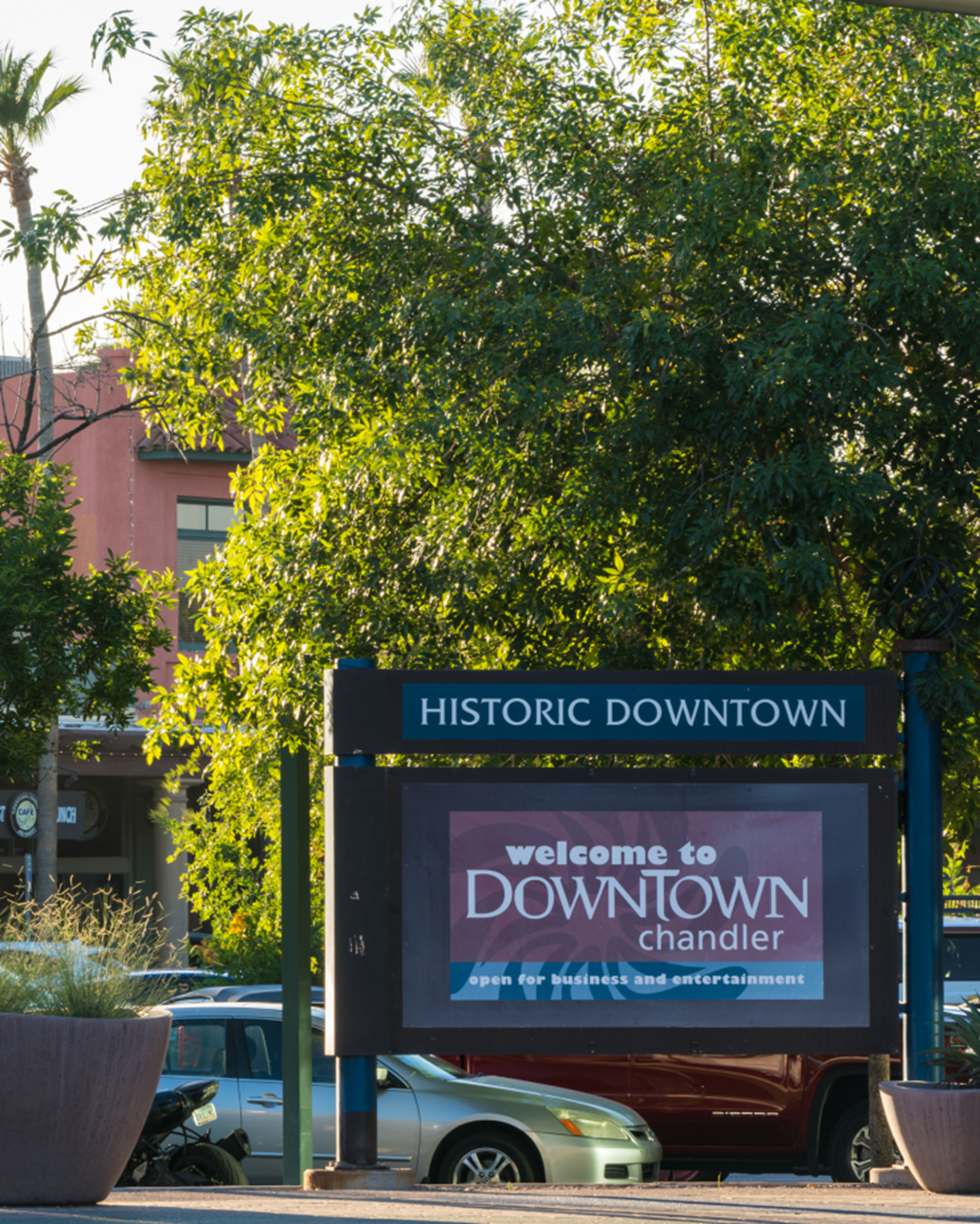 Sign for Downtown Chandler