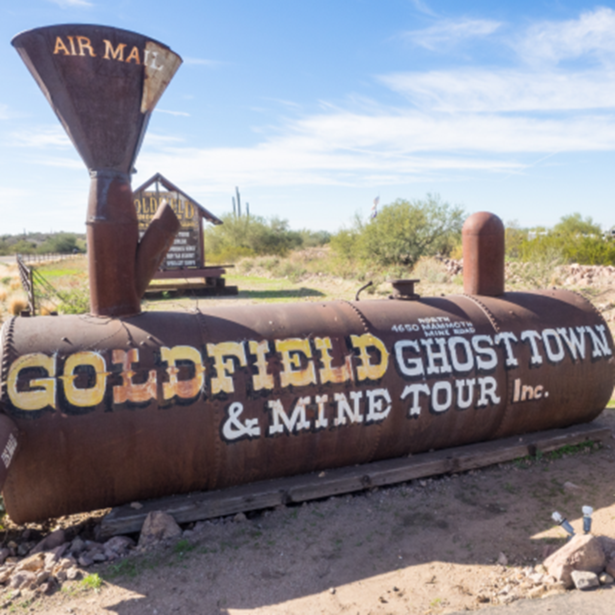 Goldfield Ghost Town Sign