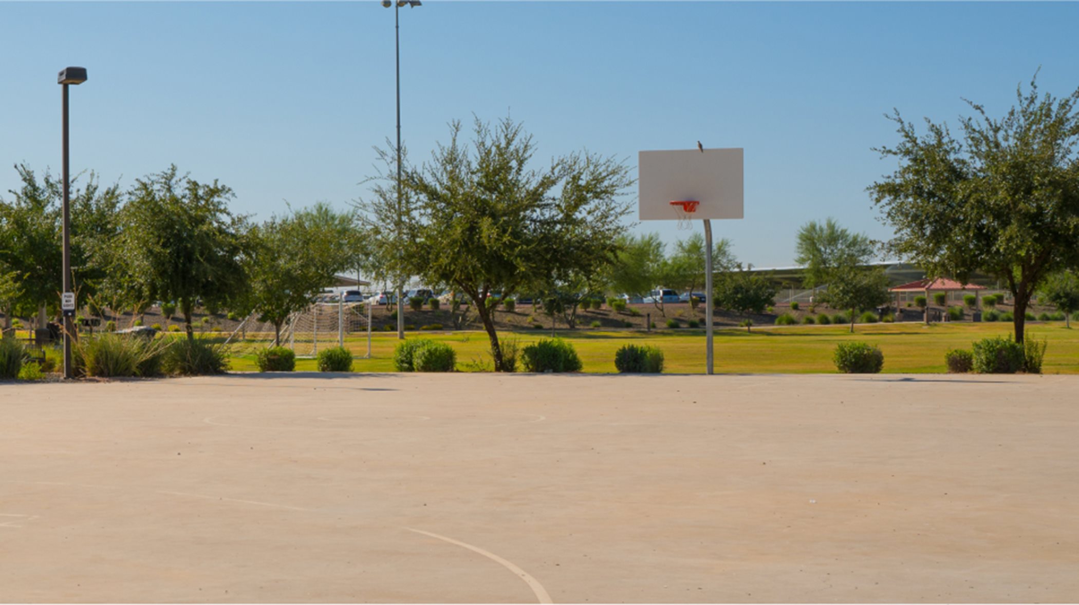 Asante basketball court