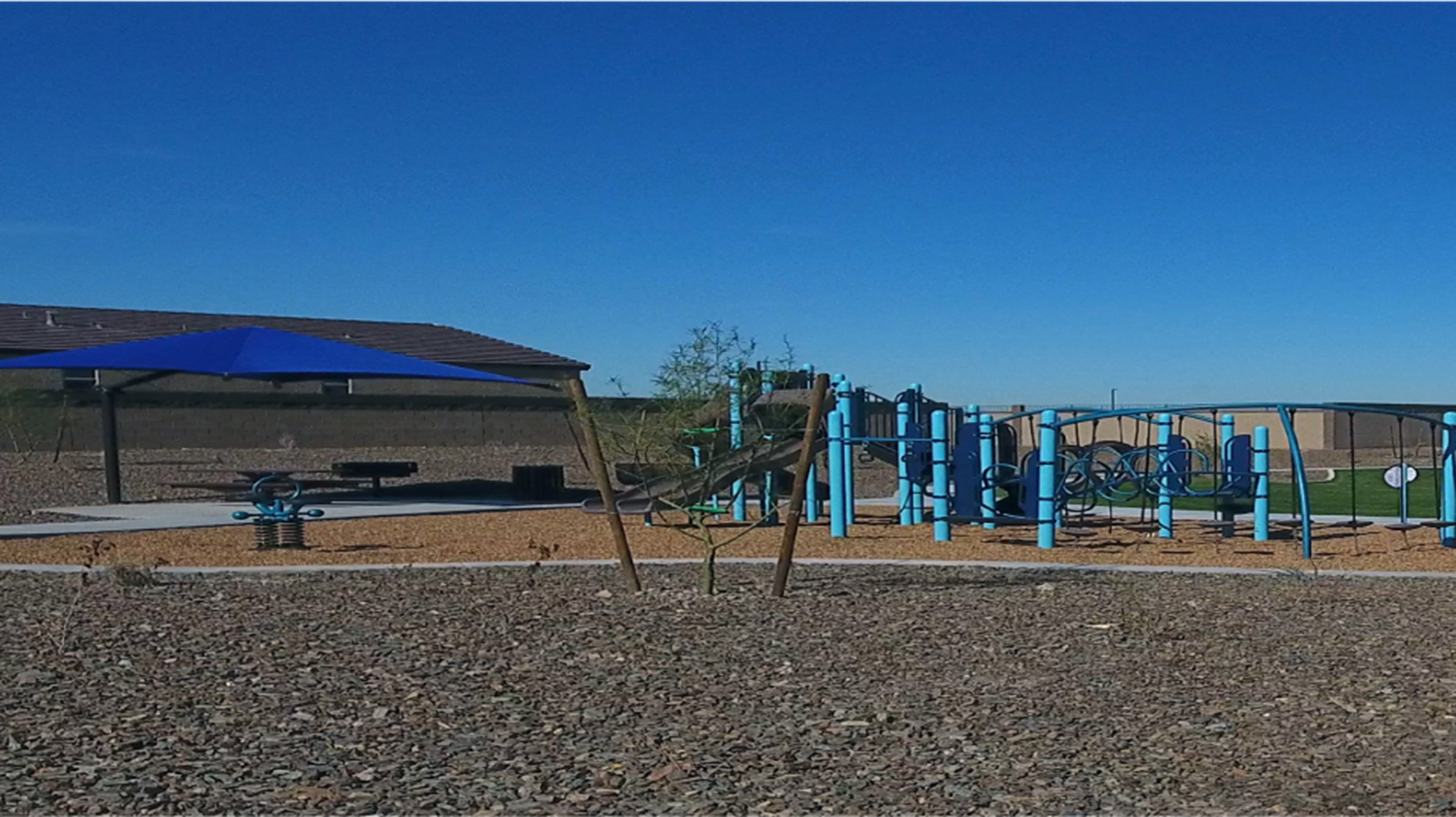 Playground image in daylight