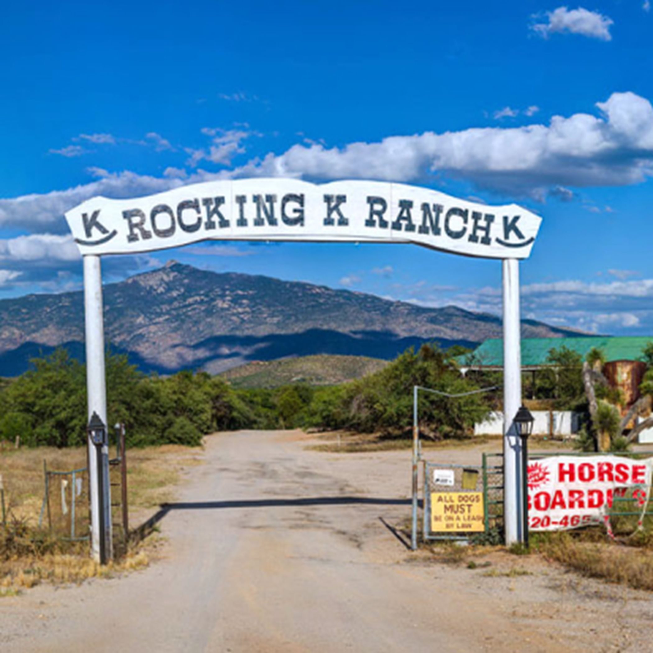 Rocking K Ranch sign 