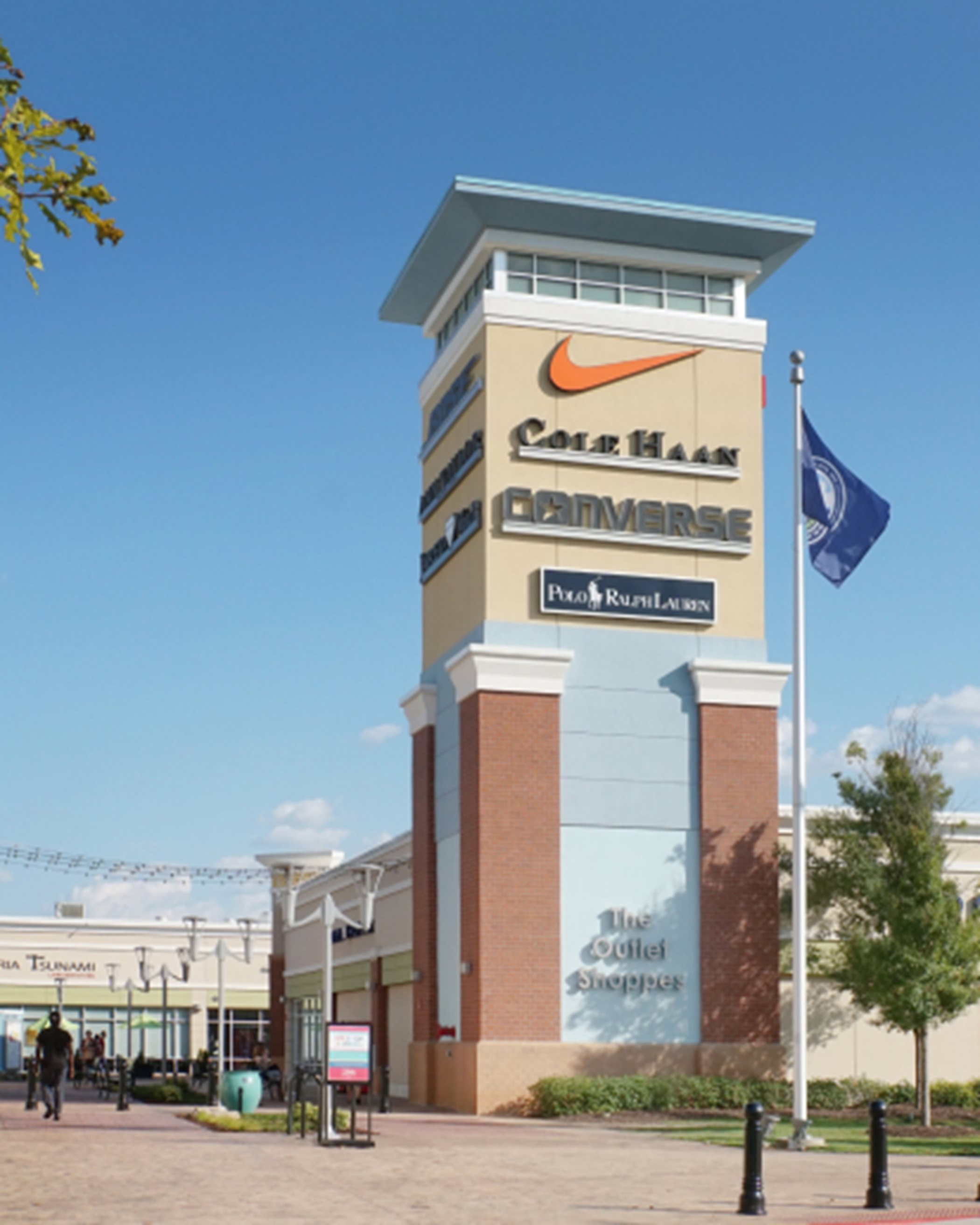 The Outlet Shoppes are situated conveniently close by