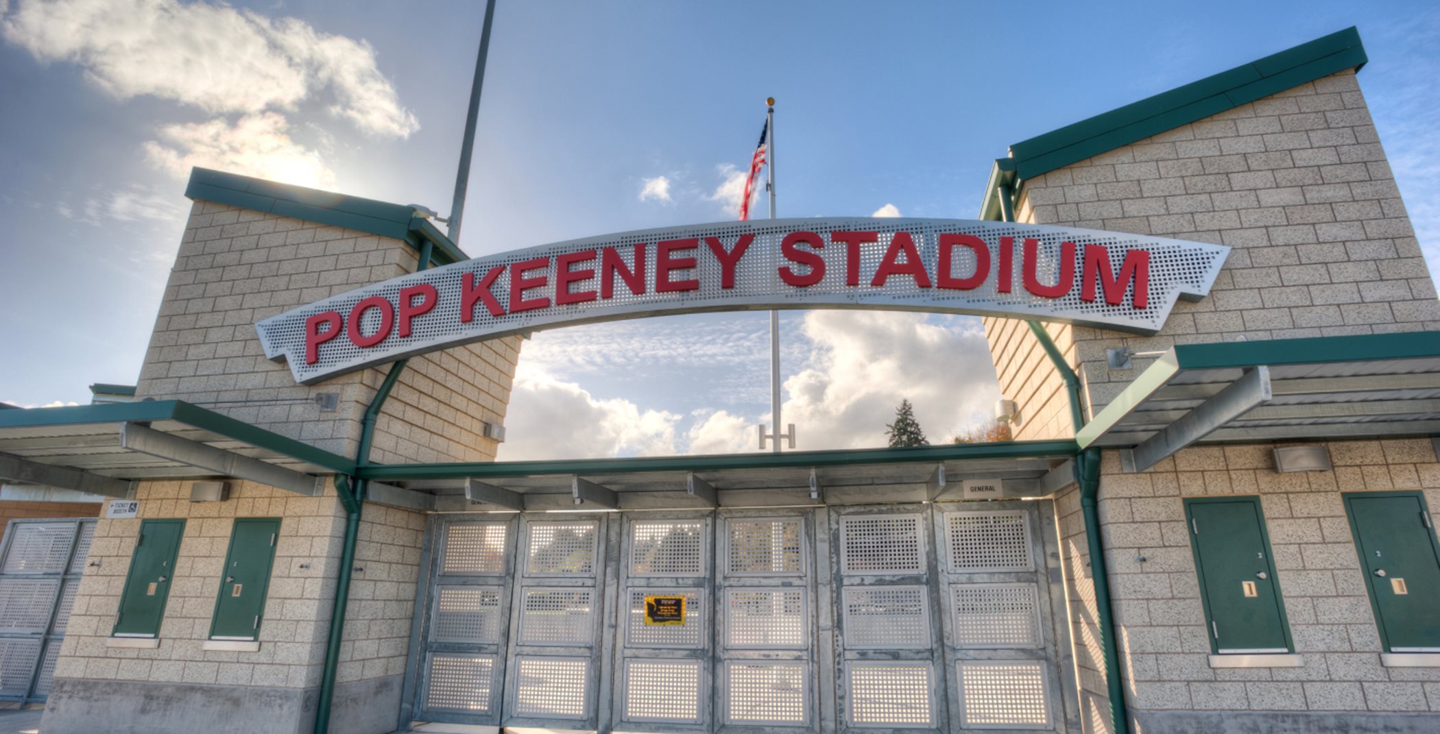 Pop Keeney Stadium entrance
