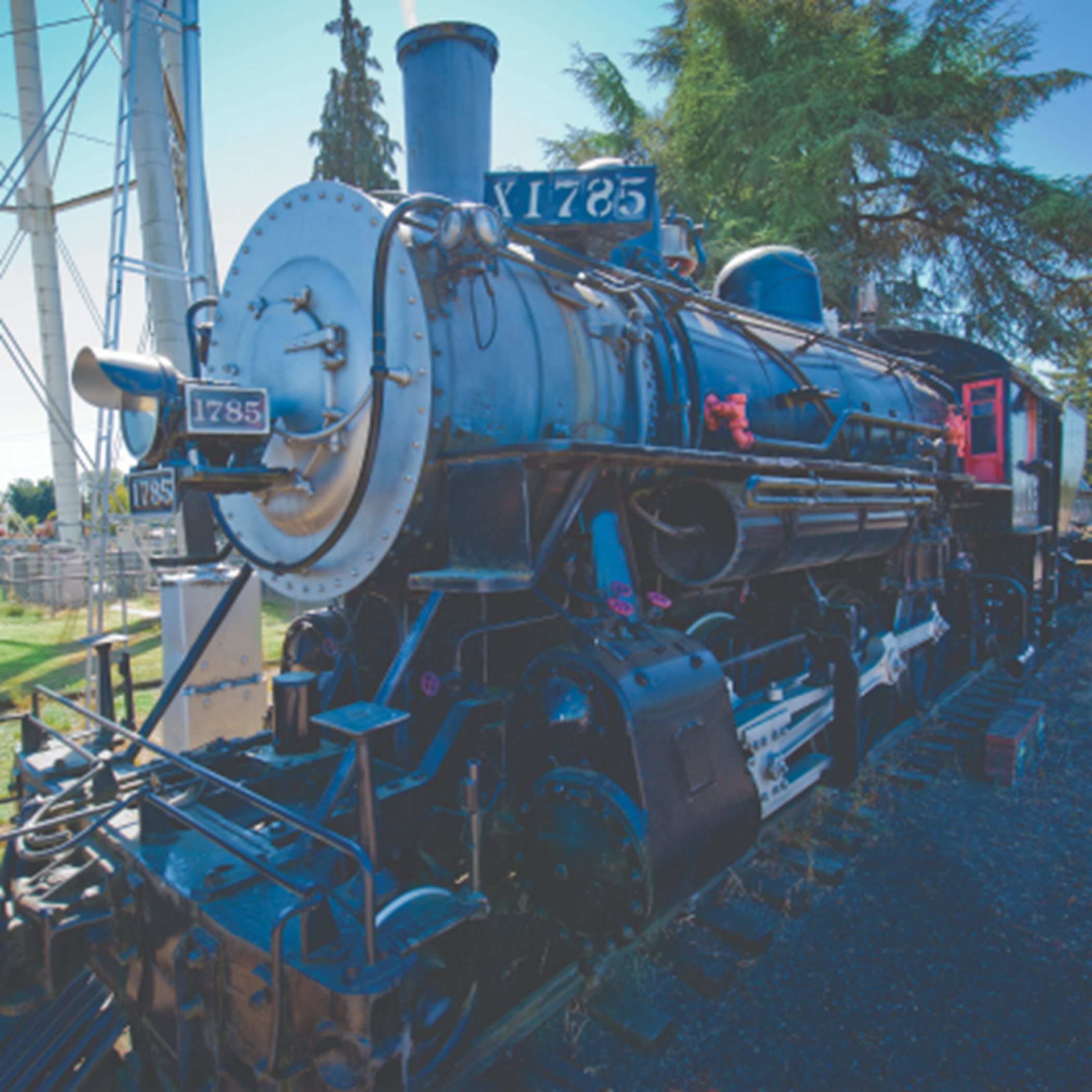 Historic 1785 Southern Pacific Locomotive
