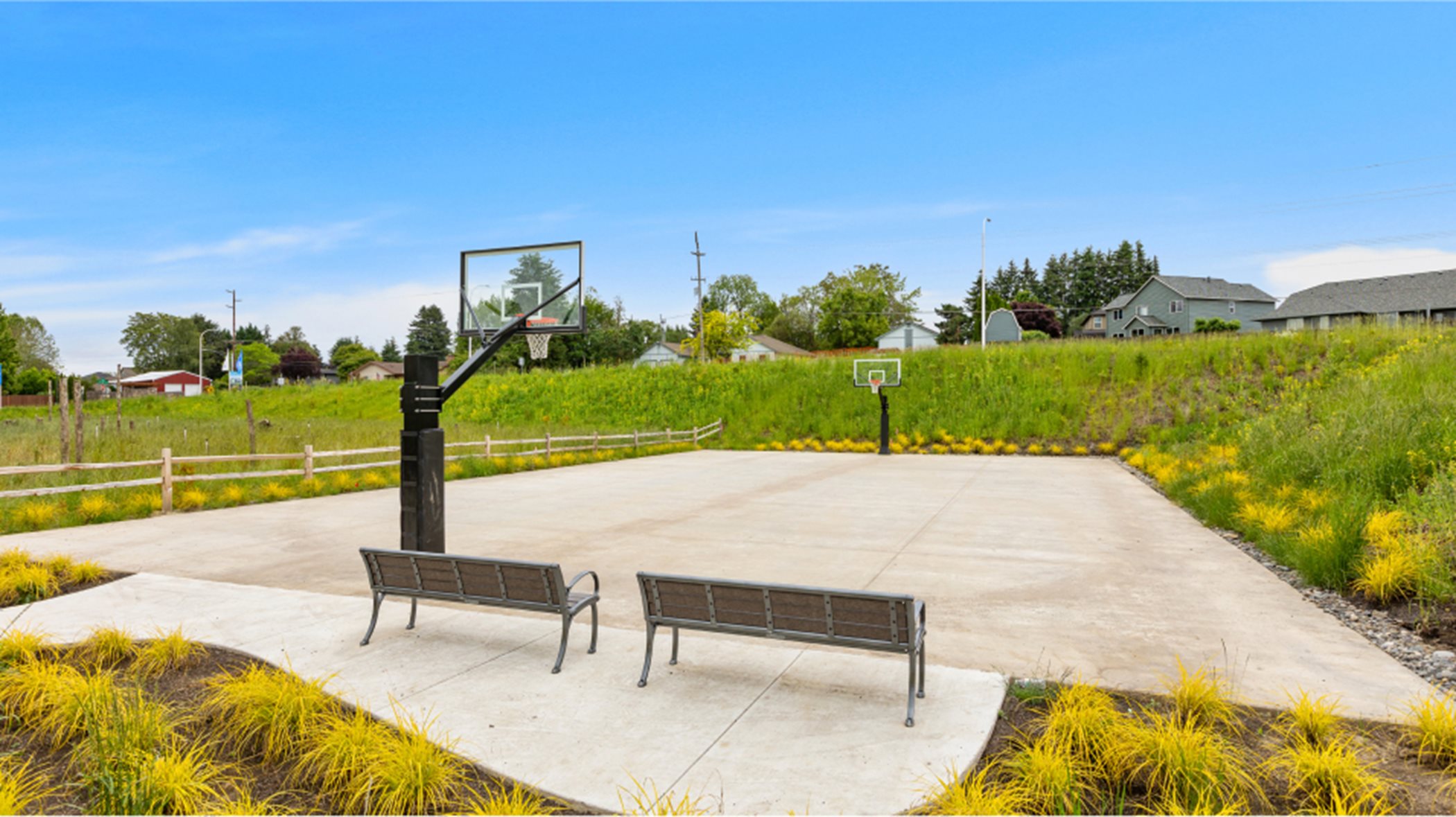 Brynhill basketball court