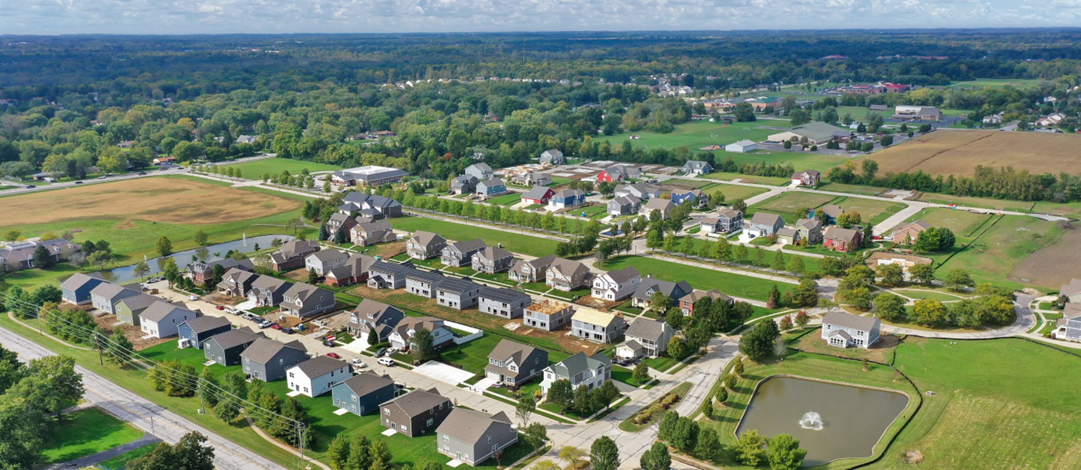 Aerial view of  Turner Trace