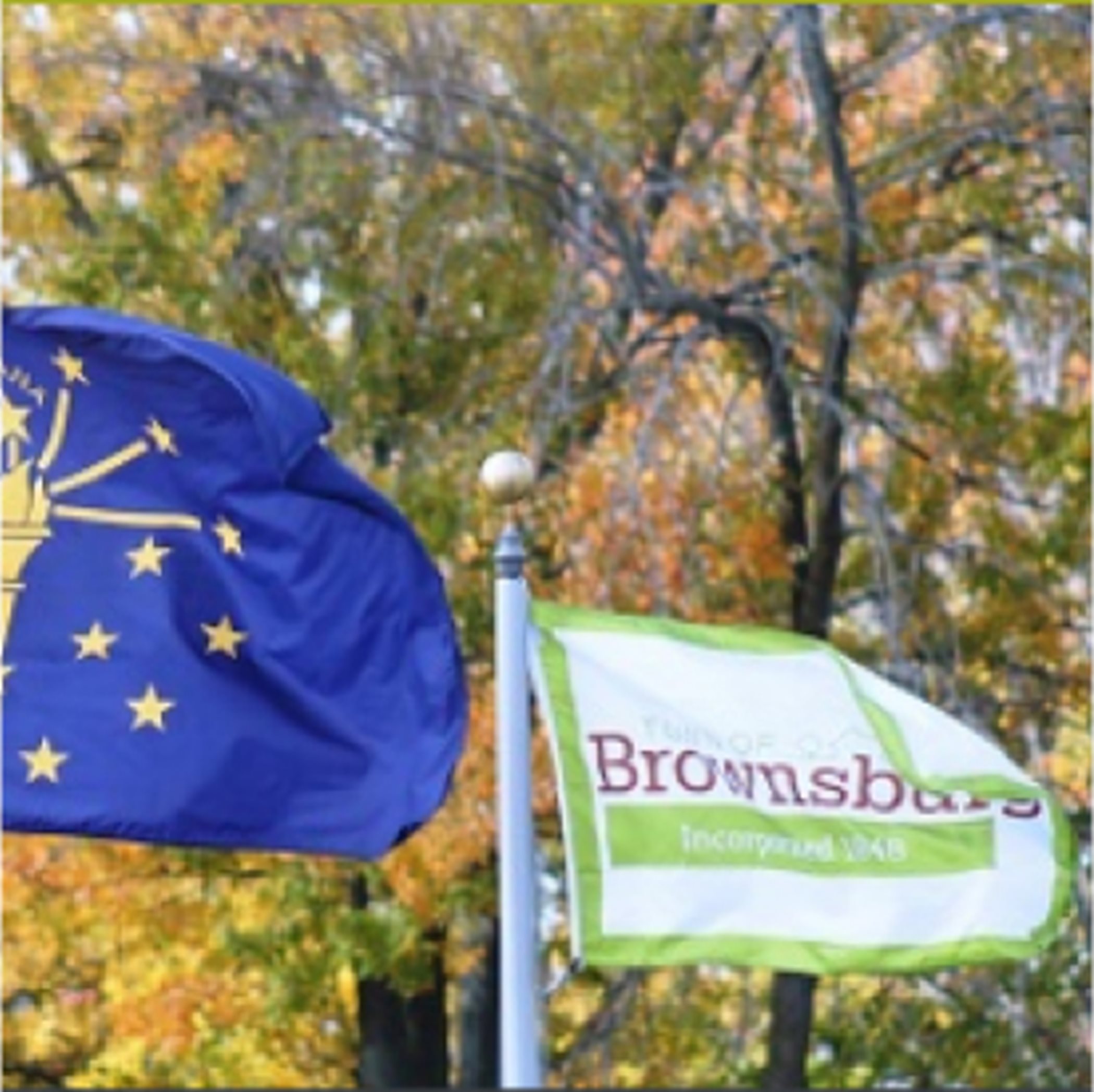 Brownsburg flag