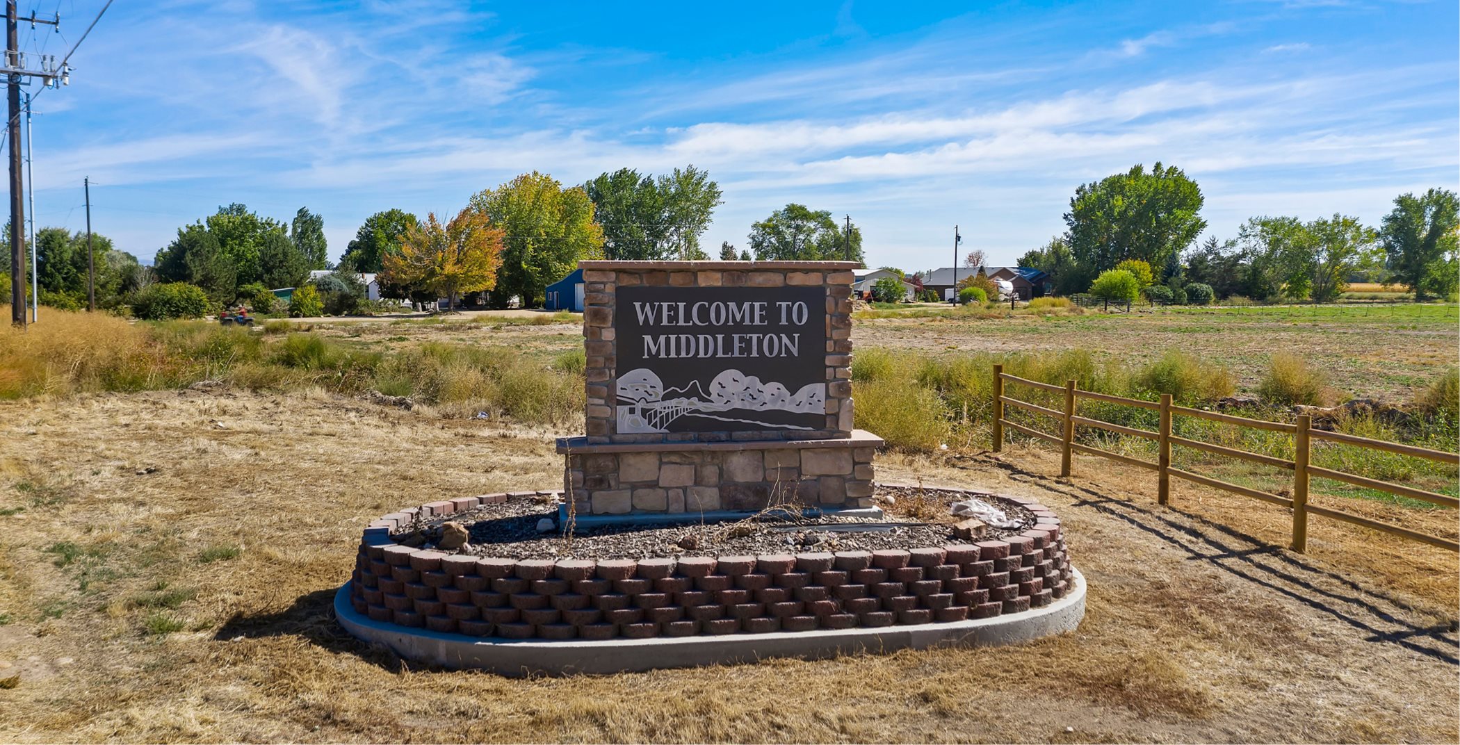 Middleton City Monument Sign