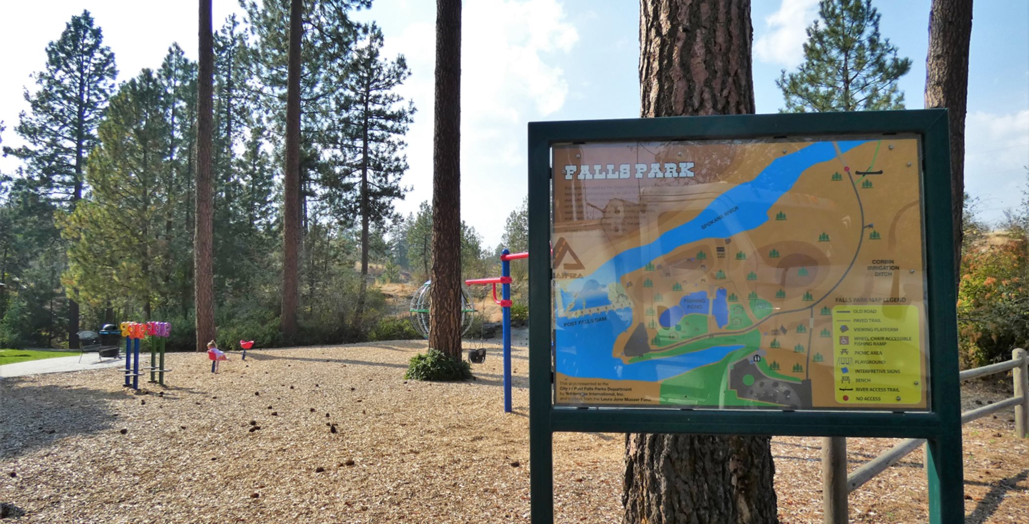 Falls park map