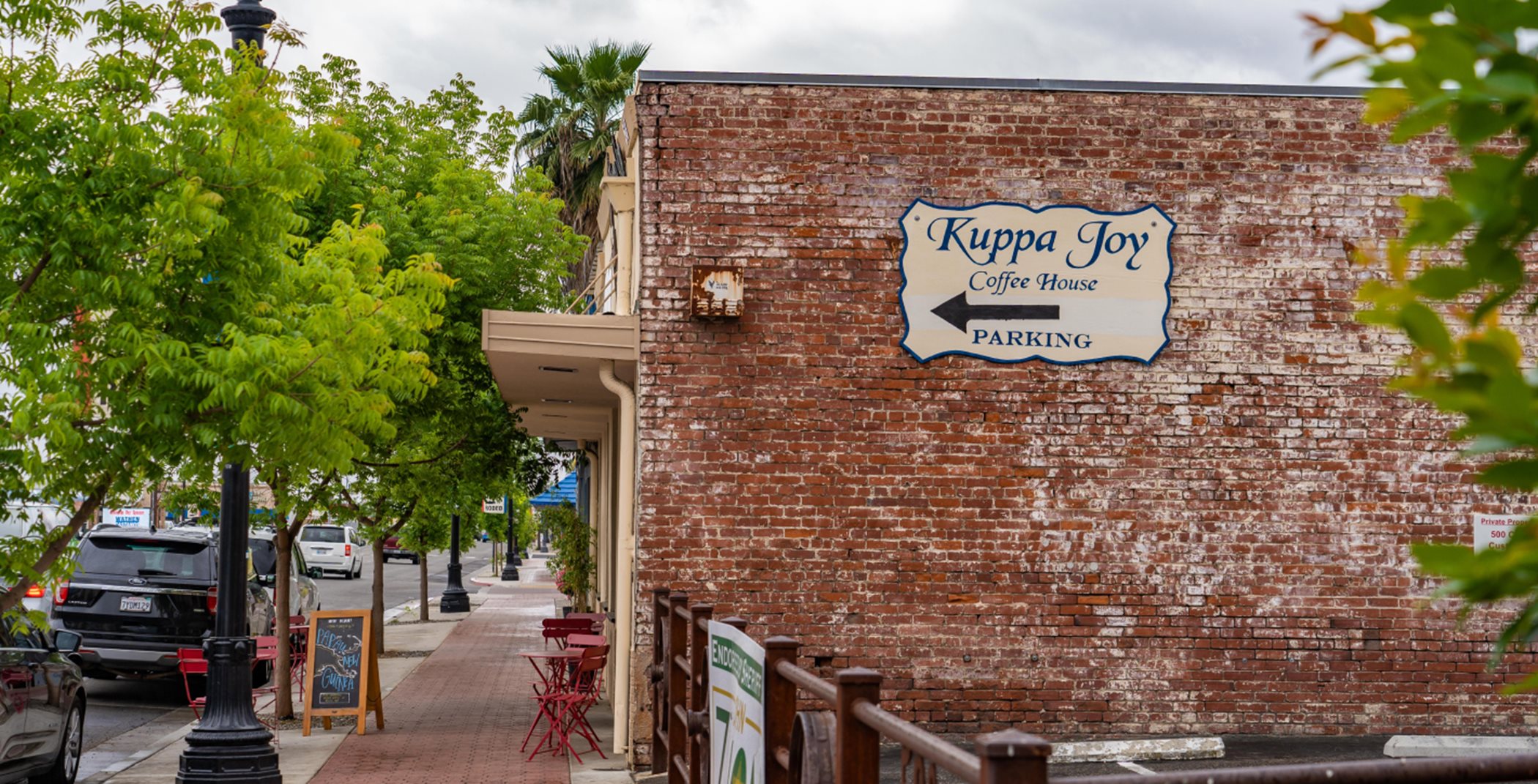 Kuppa Joy coffee shop exterior