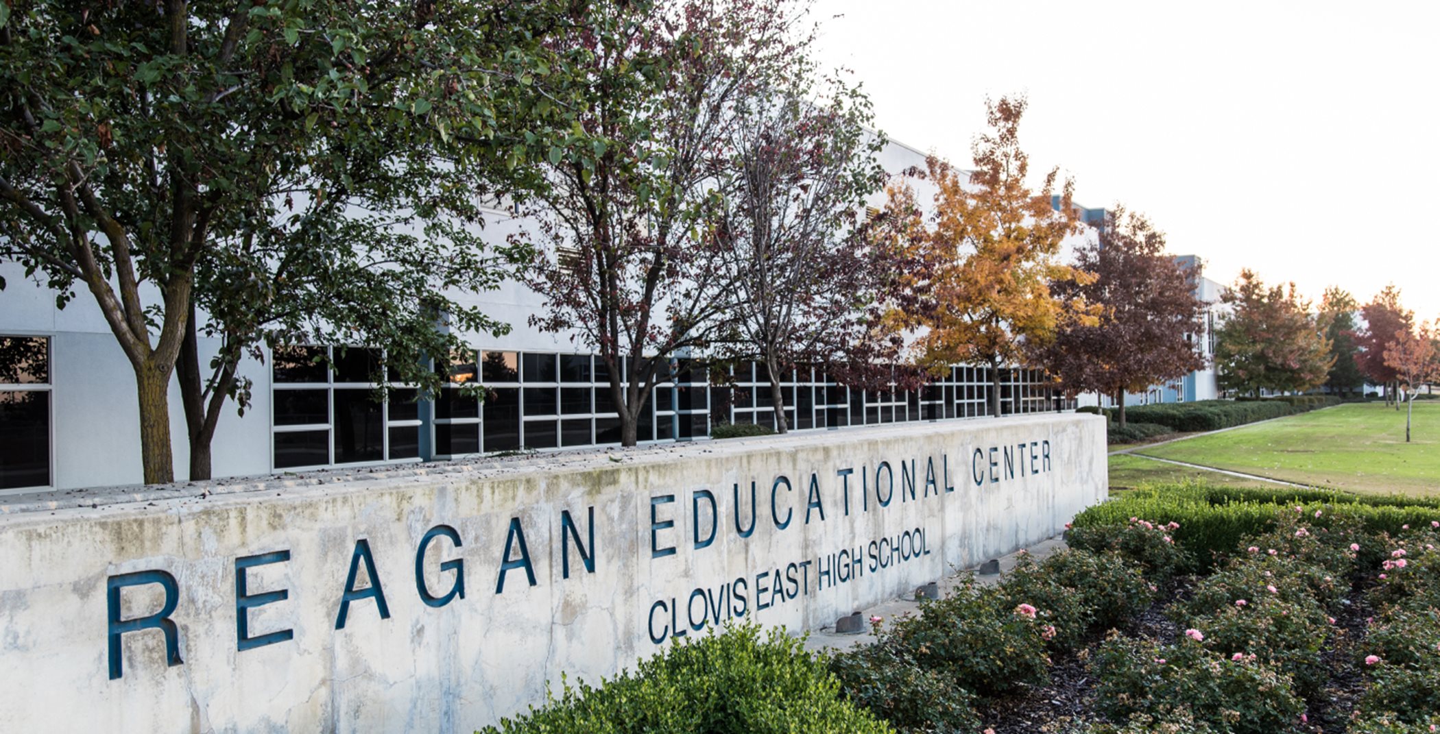 Reagan Educational Center monument sign