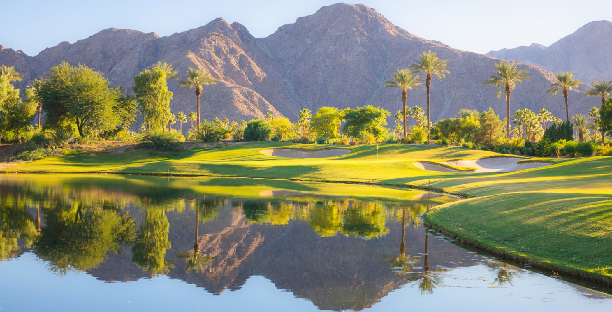 Golf course in Indian Wells