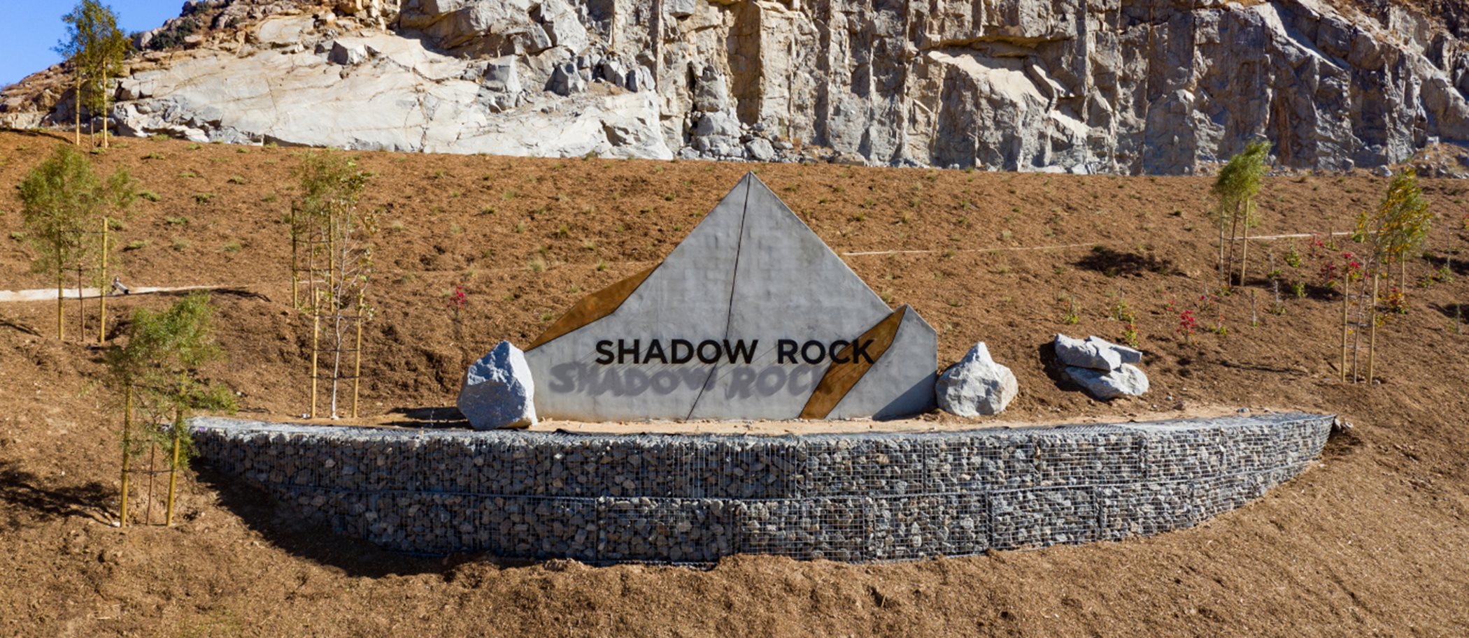 Shadow rock monument
