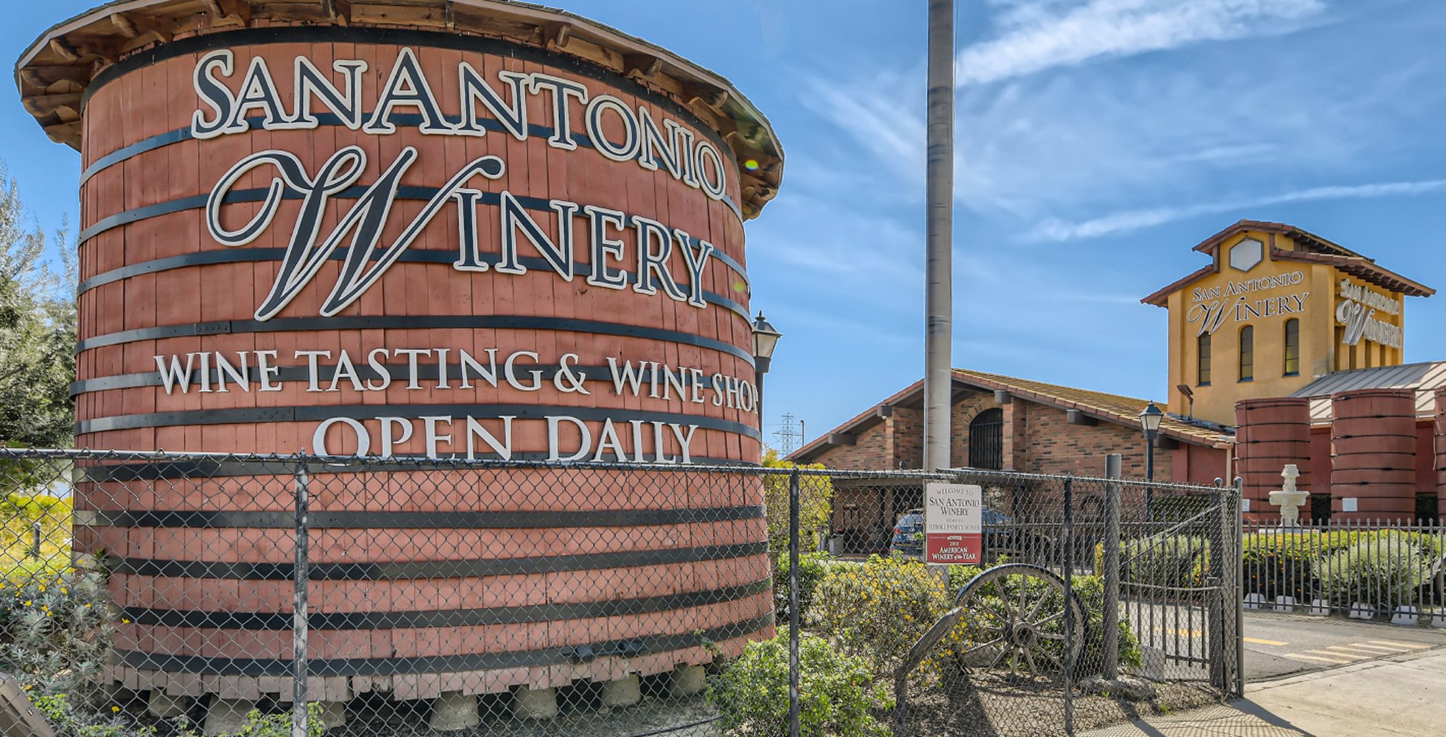 Entry Monument for San Antonio Winery