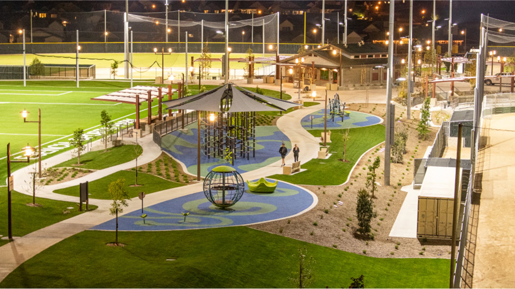 Playground at Escencia sports park