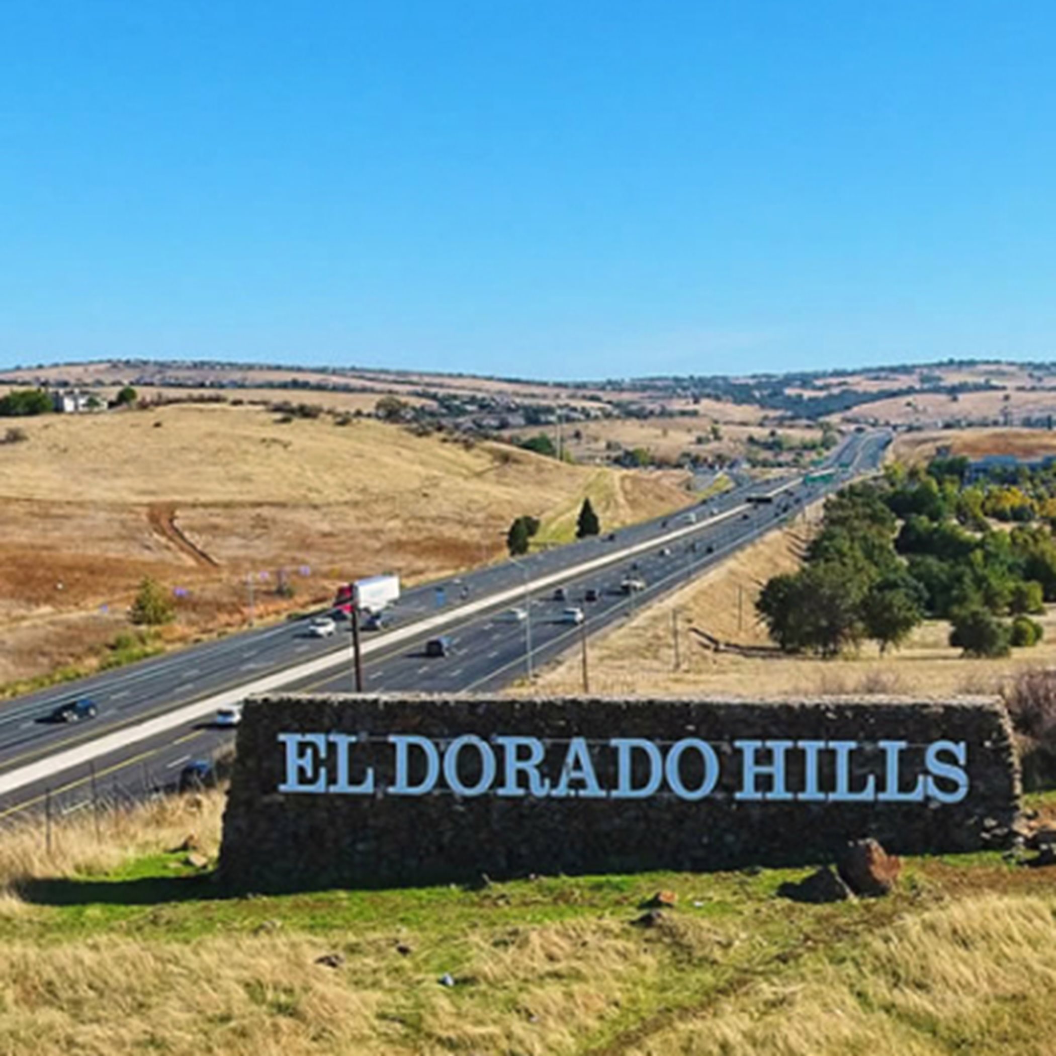 El Dorado Hills welcome sign