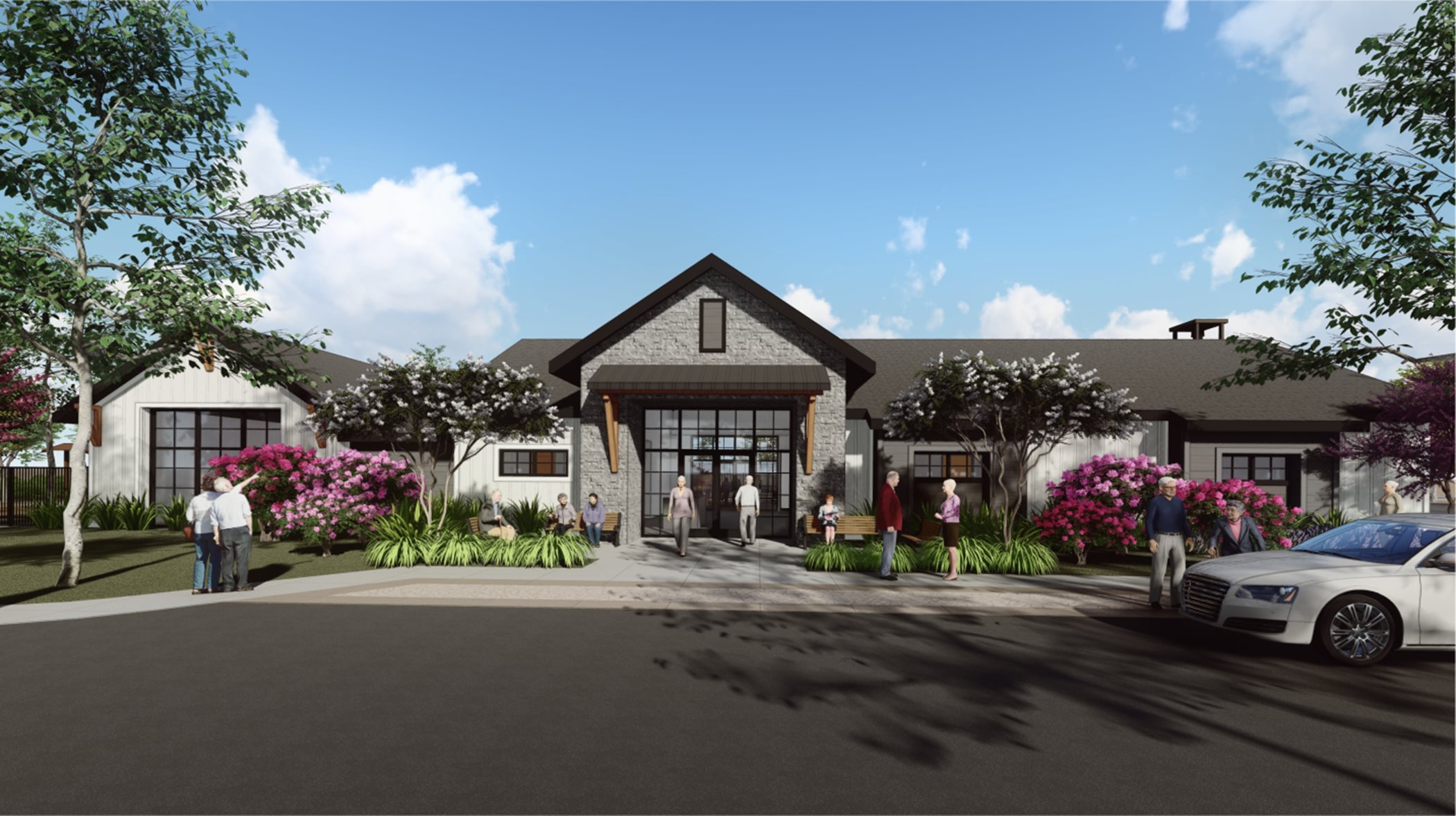Heritage Carson Creek clubhouse amenity exterior