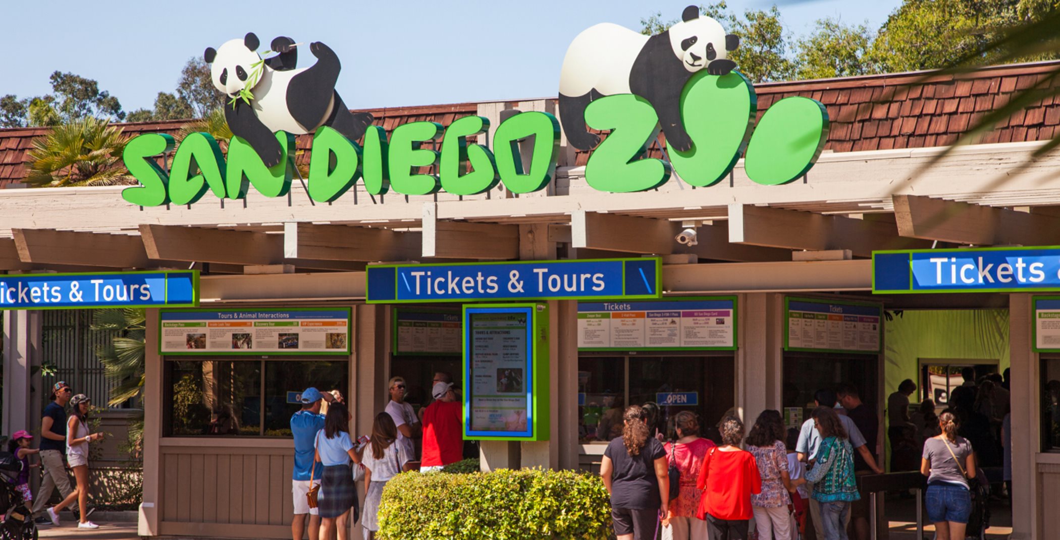 San Diego Zoo Entrance sign