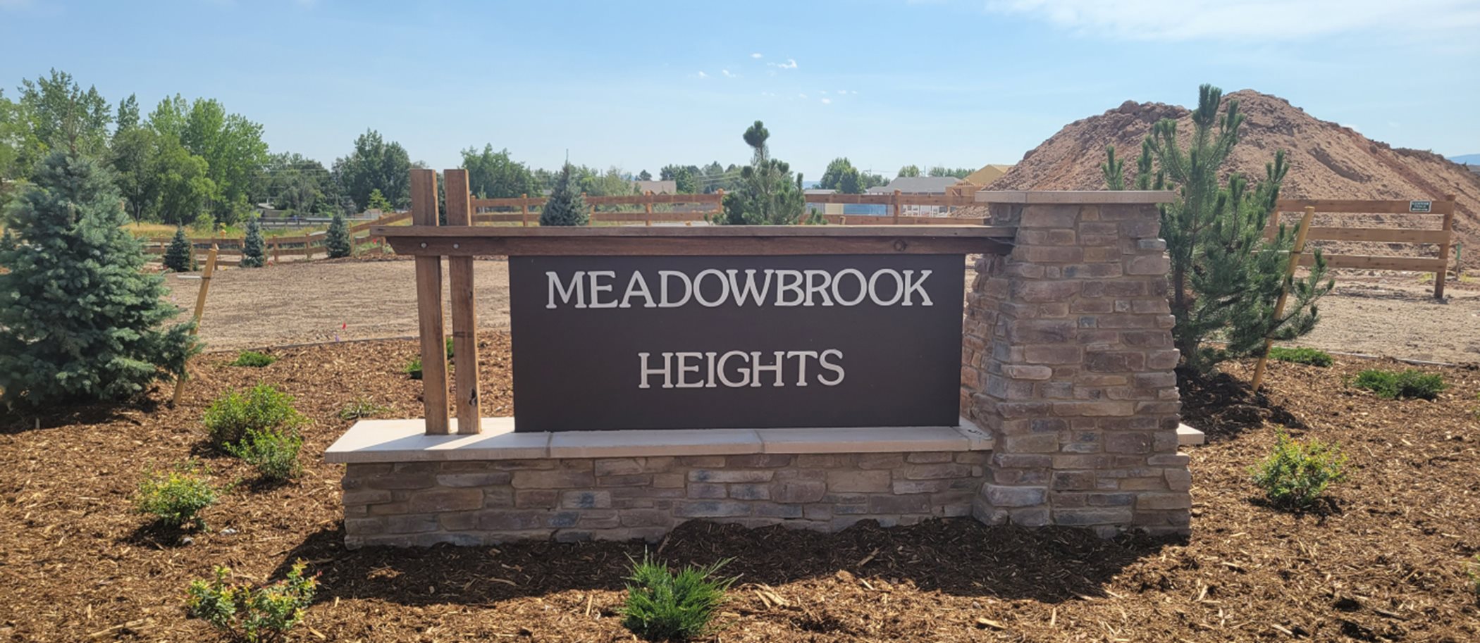Meadowbrook Heights Monarch monument