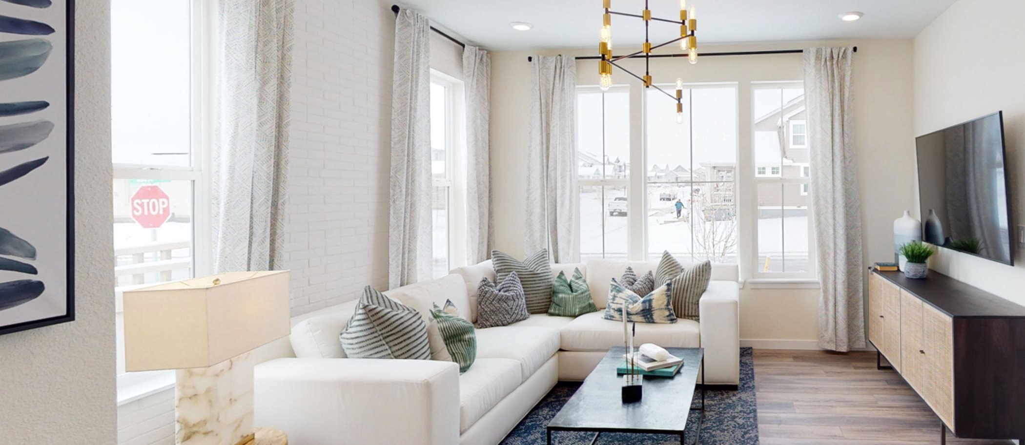 Compass Paired Homes Vibrant- Right Living Room