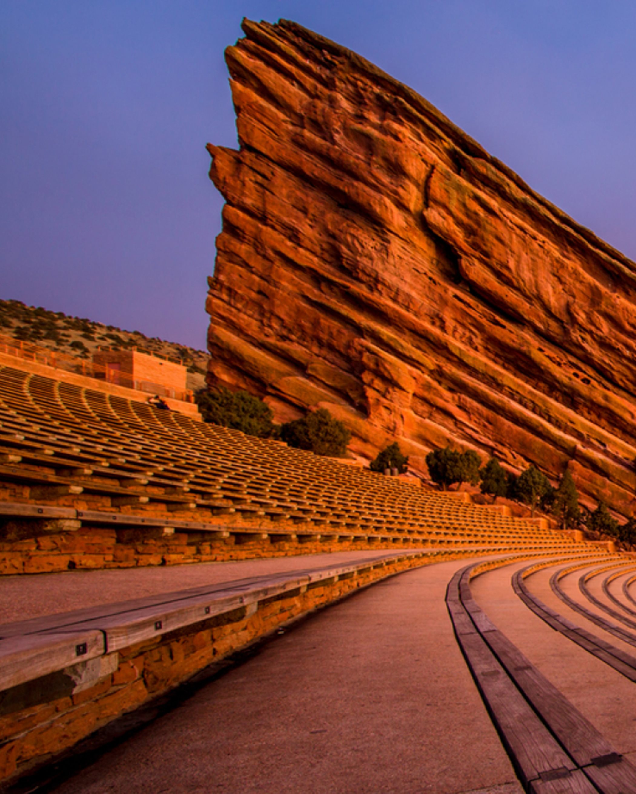 Red Rocks Amphitheatre for outdoor concerts